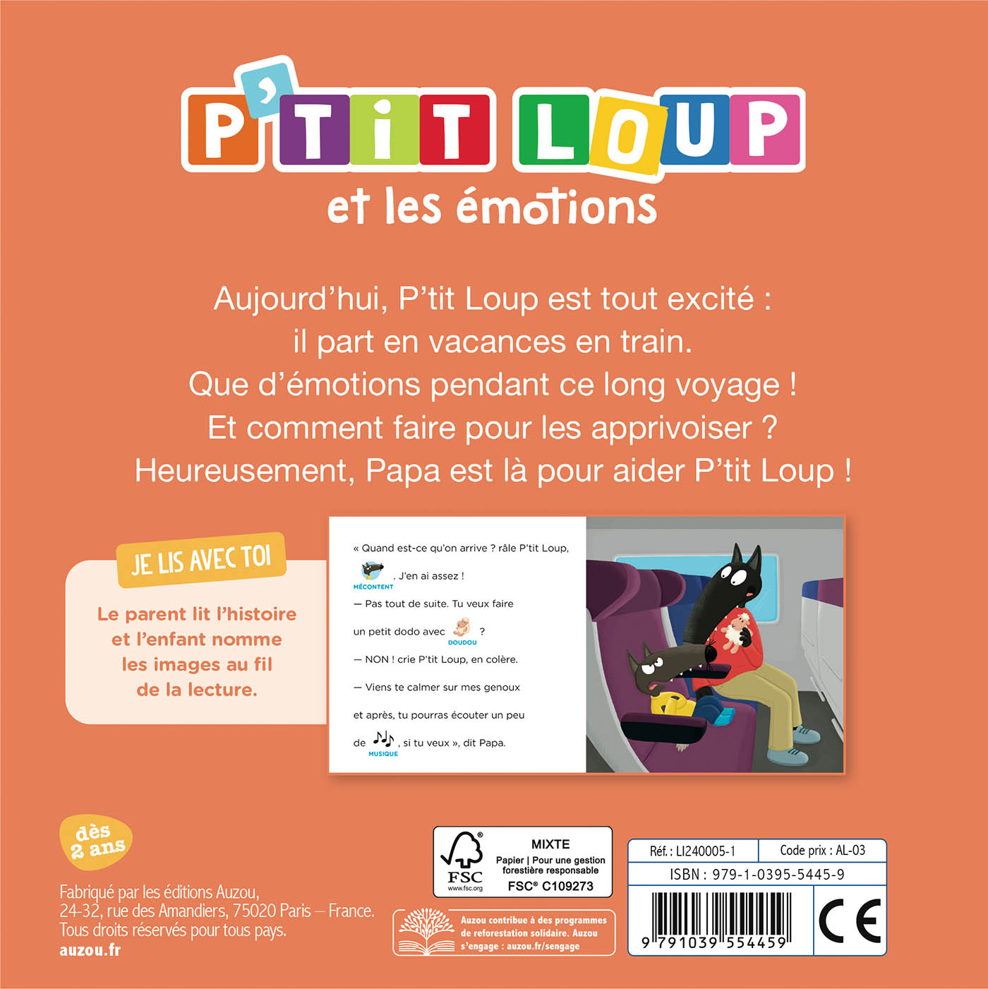 Je Lis Avec Toi - P'tit Loup Et Les Émotions