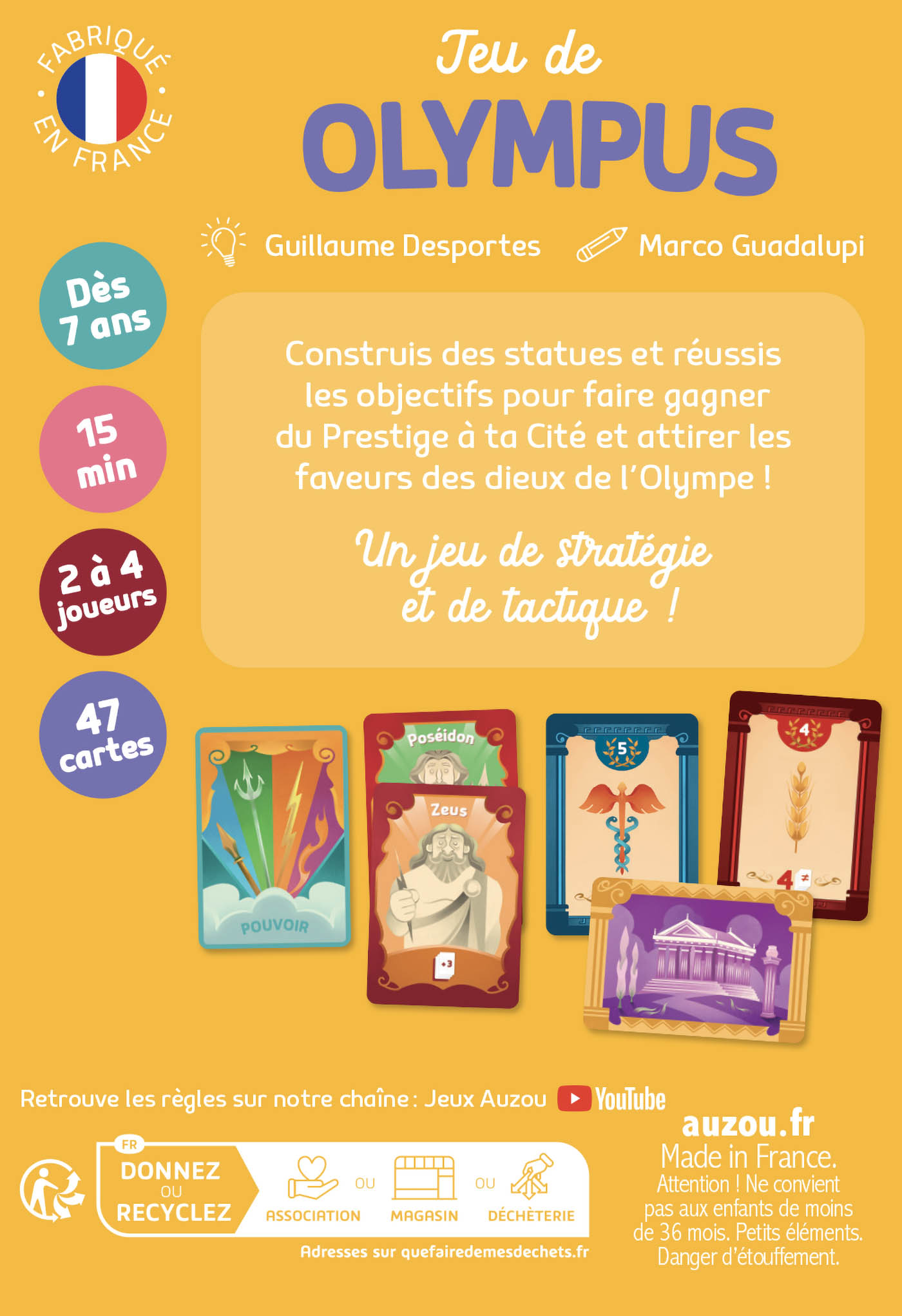 Jeu De Cartes - Jeu De Olympus