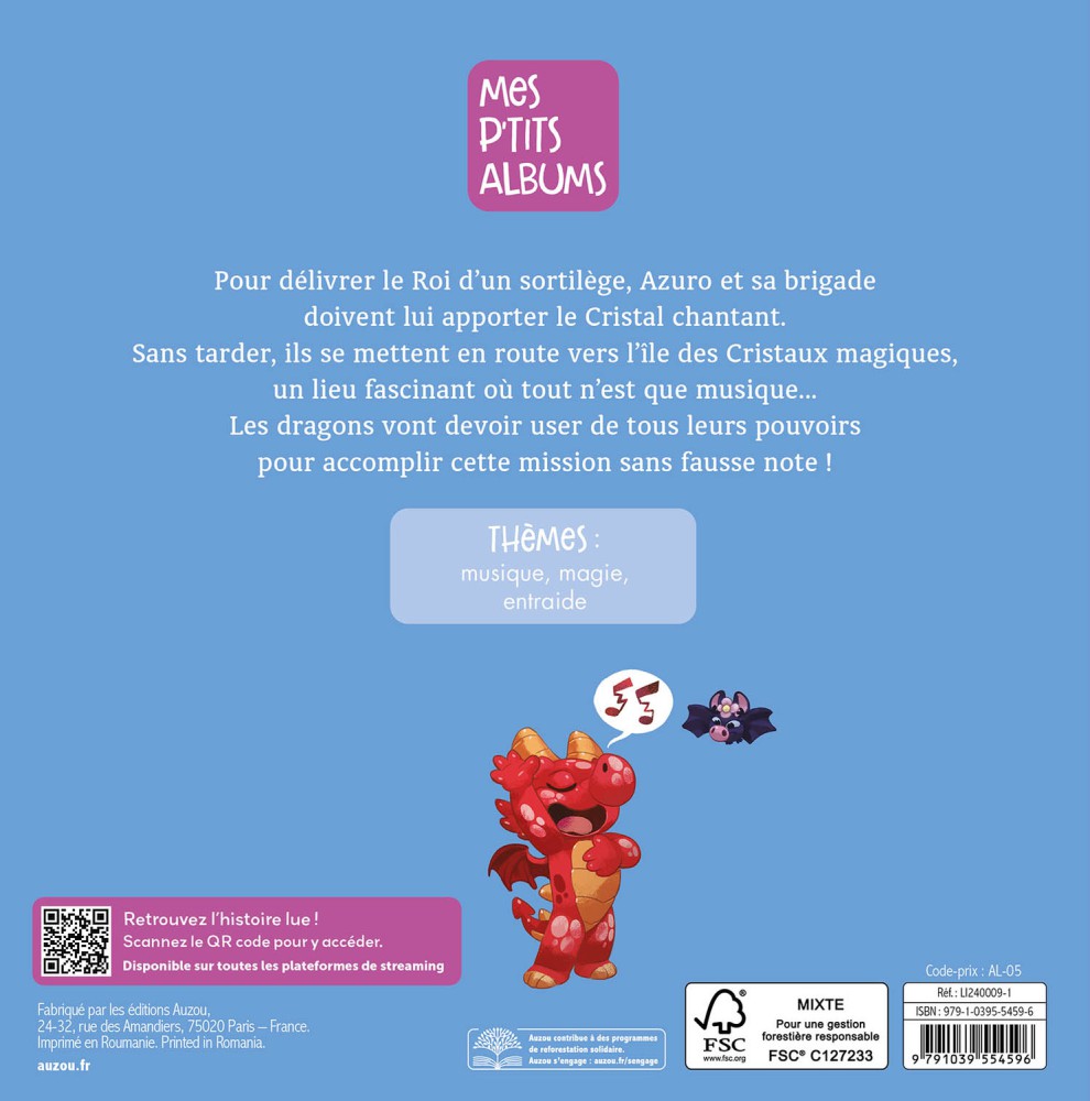 Azuro Et Le Cristal Chantant