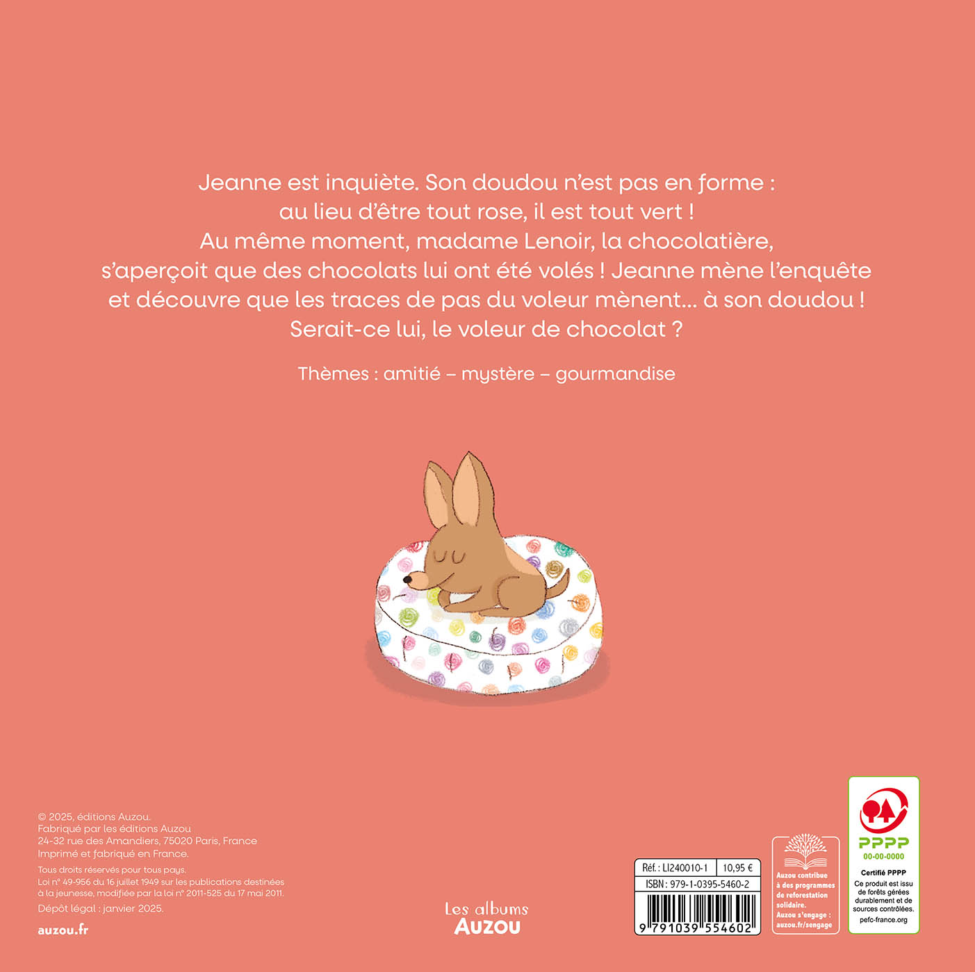 Le Doudou Qui Aimait Trop Le Chocolat