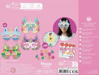 Ma pochette d'artiste - Masques à décorer - Licornes