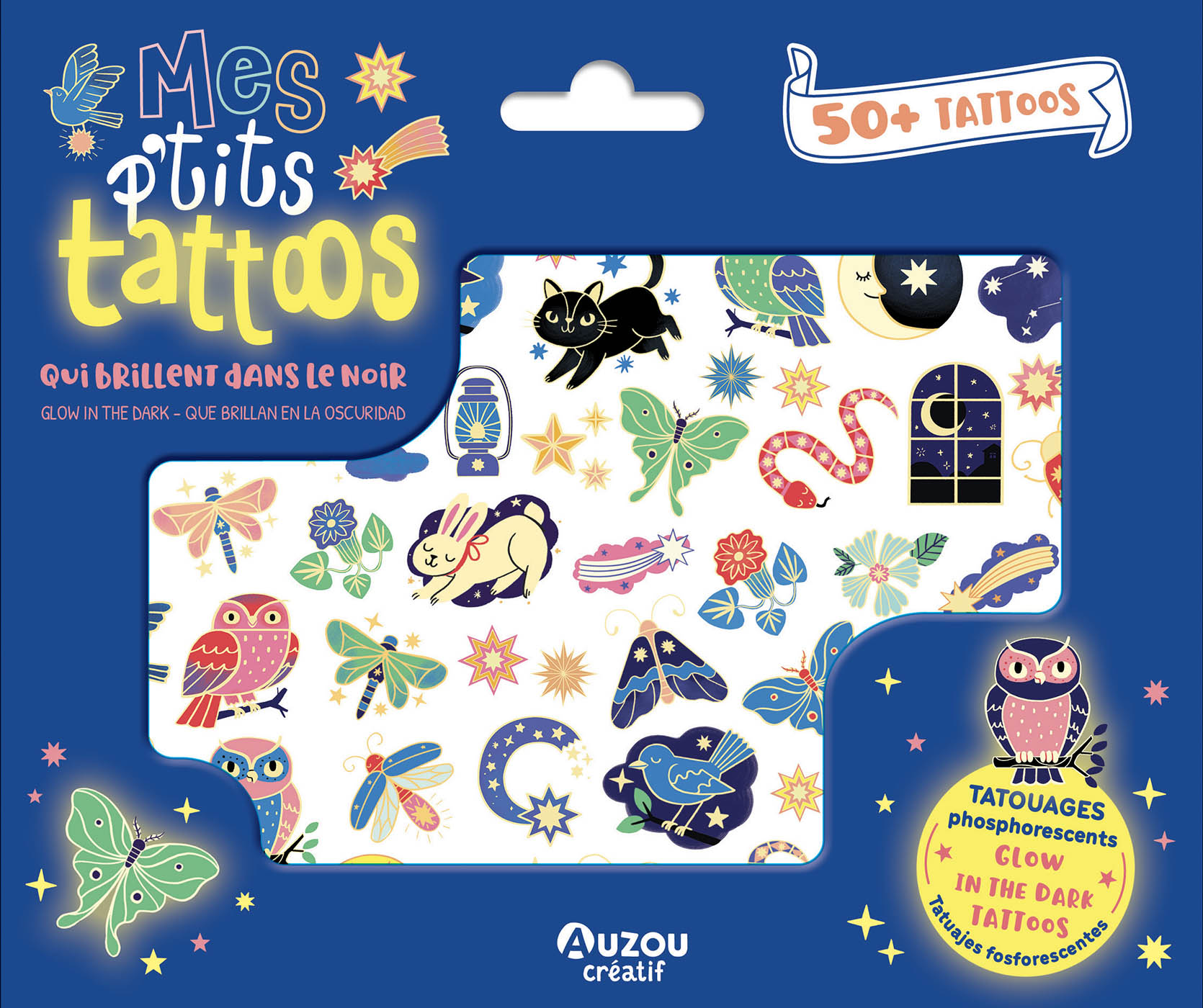 Mes P'tits Tattoos - Qui Brillent Dans Le Noir