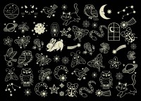 Mes P'tits Tattoos - Qui Brillent Dans Le Noir Mes P'tits Tattoos - Qui Brillent Dans Le Noir