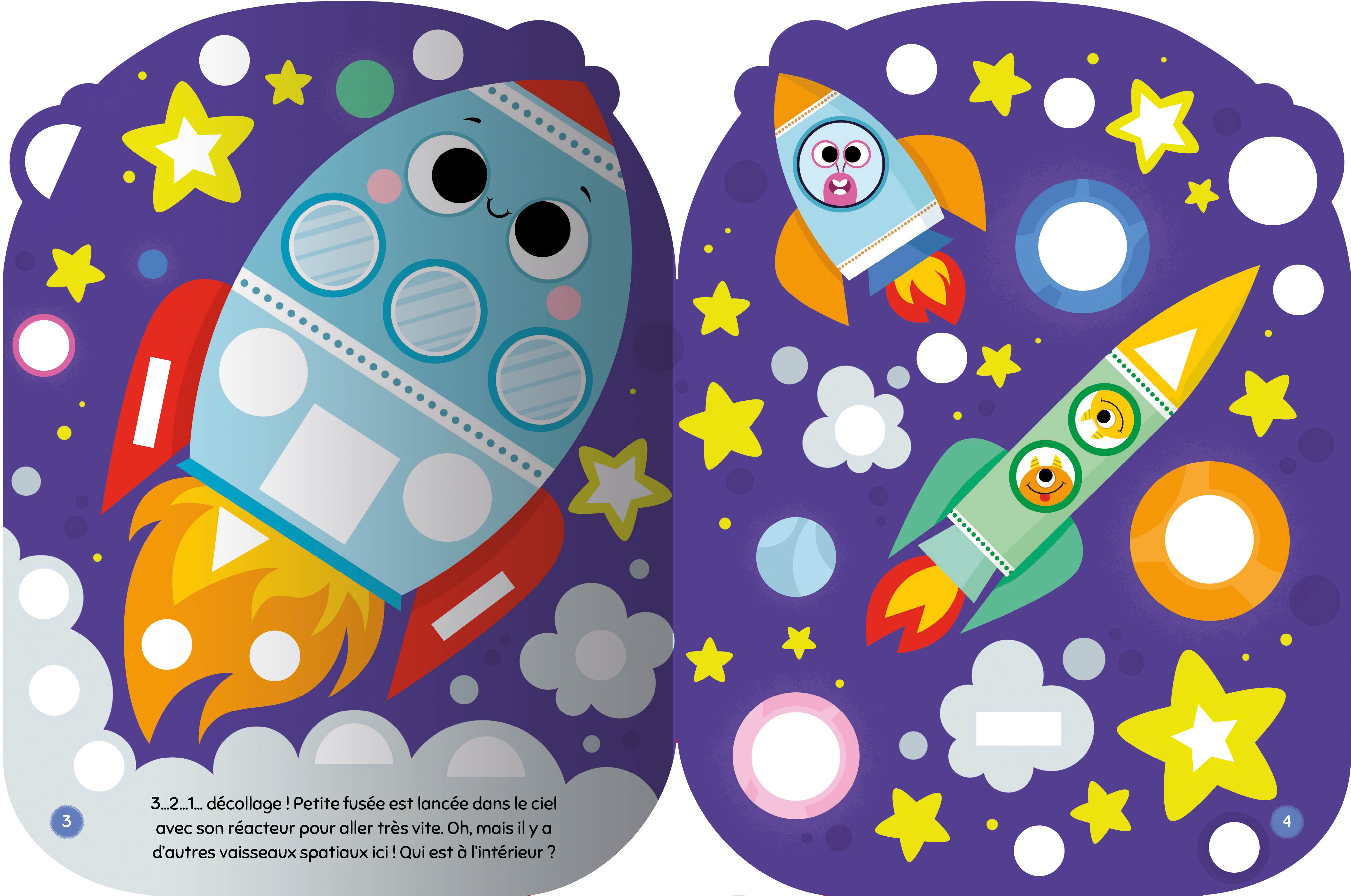 Gommettes Formes - L'aventure De Petite Fusée