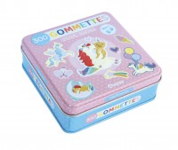 Boîte Métal - 300 Gommettes - Les Licornes Boîte Métal - 300 Gommettes - Les Licornes