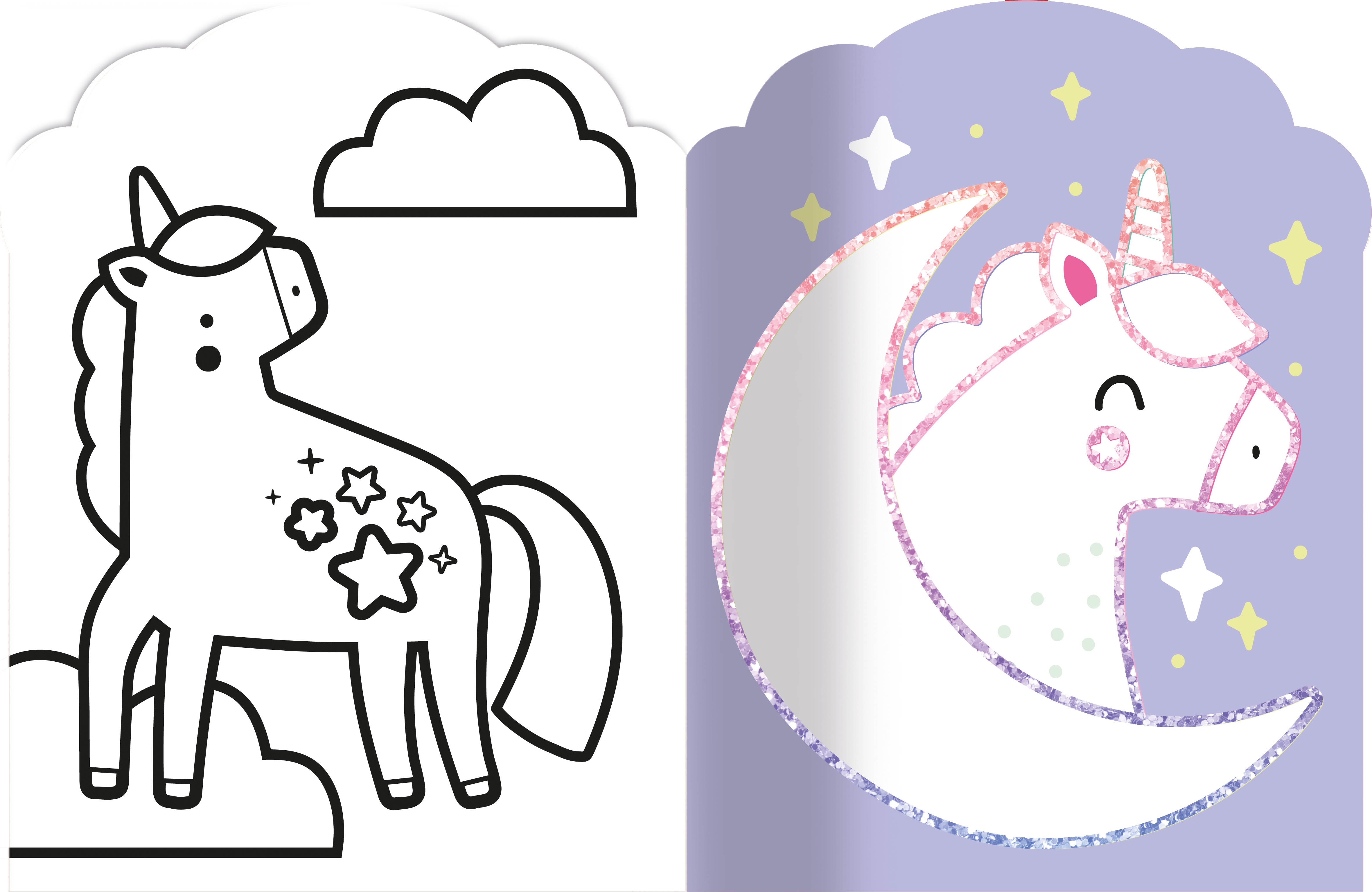 Je Colorie Sans Dépasser - Petites Licornes