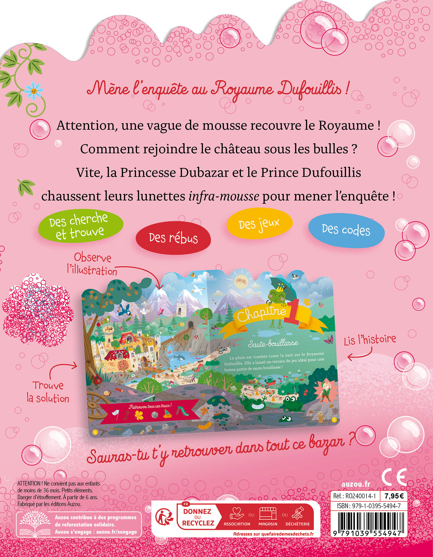 Mon Roman Enigme - Le Royaume Dubazar - Mousse Aux Abris ! Mon Roman Enigme - Le Royaume Dubazar - Mousse Aux Abris !