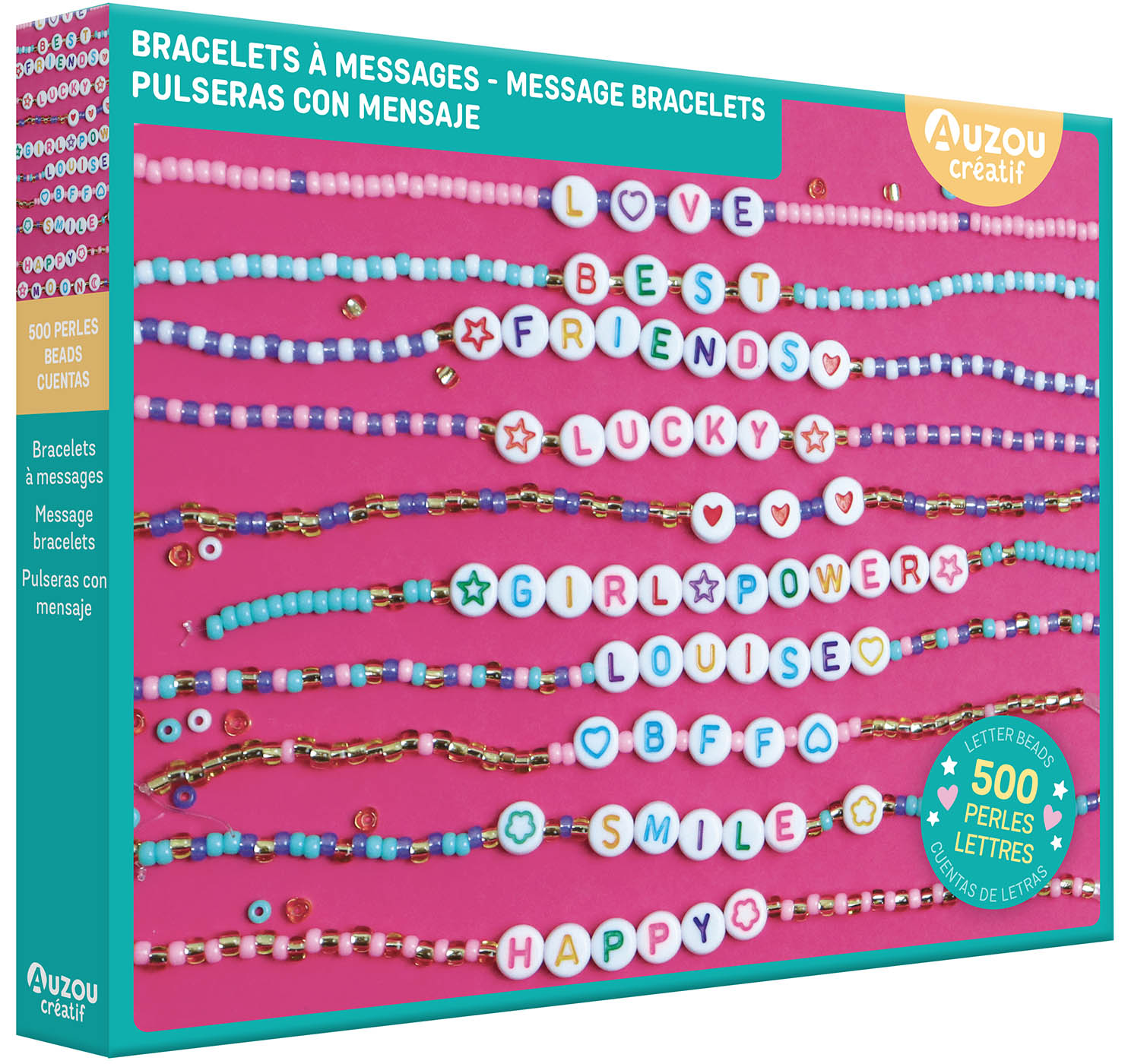 Mon Coffret D'artiste - Mes Bracelets À Messages Mon Coffret D'artiste - Mes Bracelets À Messages