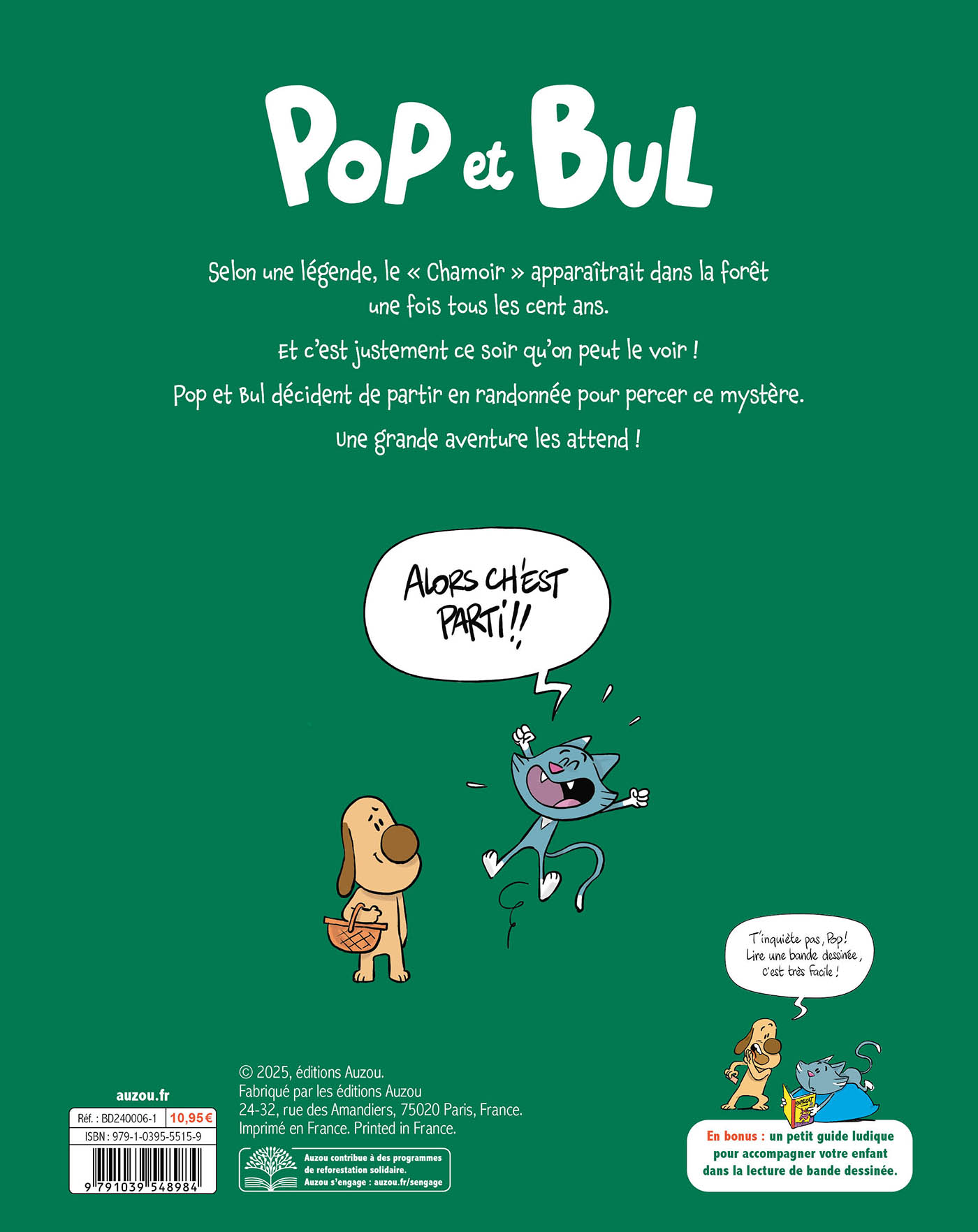 Pop Et Bul - Tome 2 - Le Mystère Du Chamoir