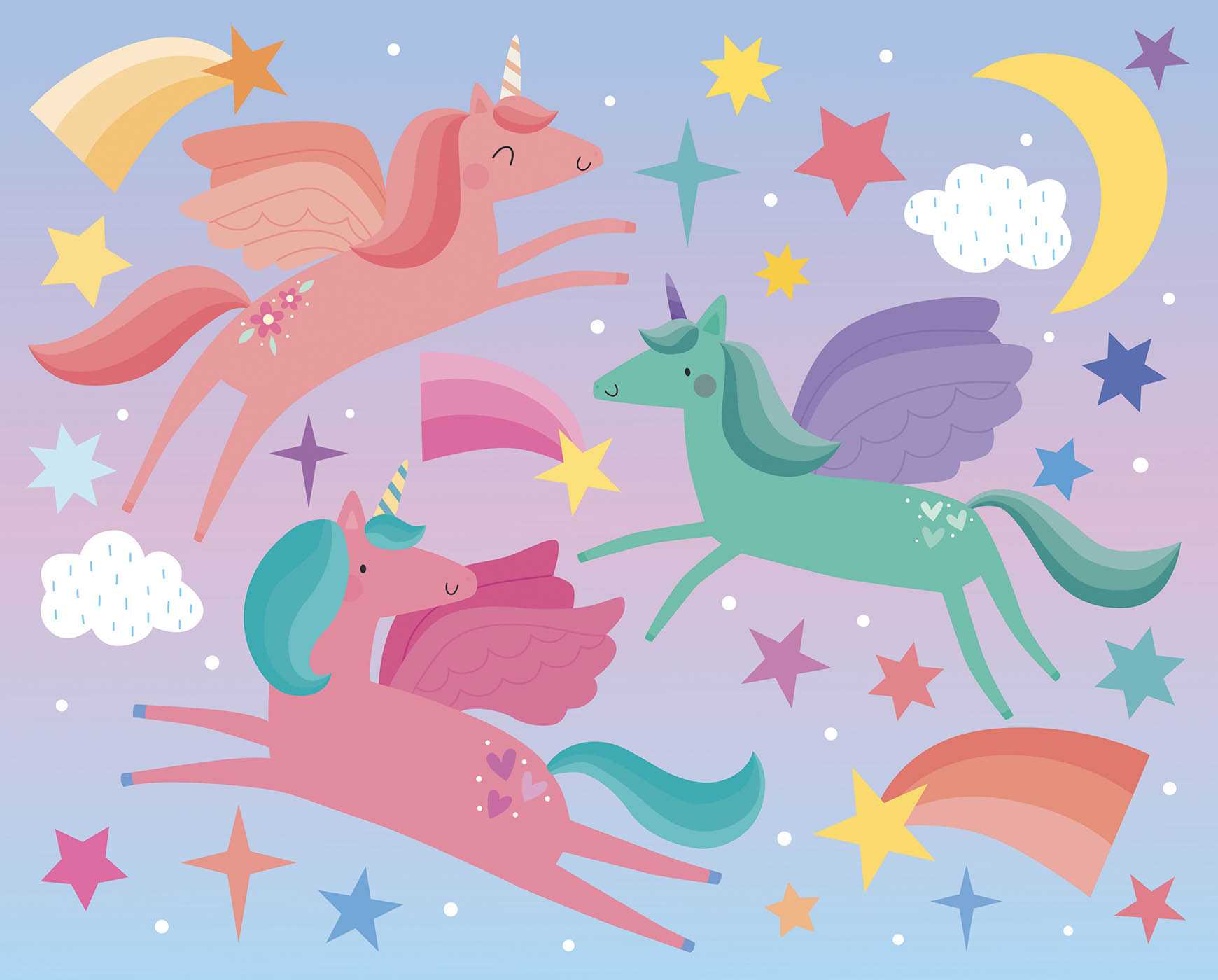 Ma Pochette D'artiste - Mes Cartes À Gratter Licornes