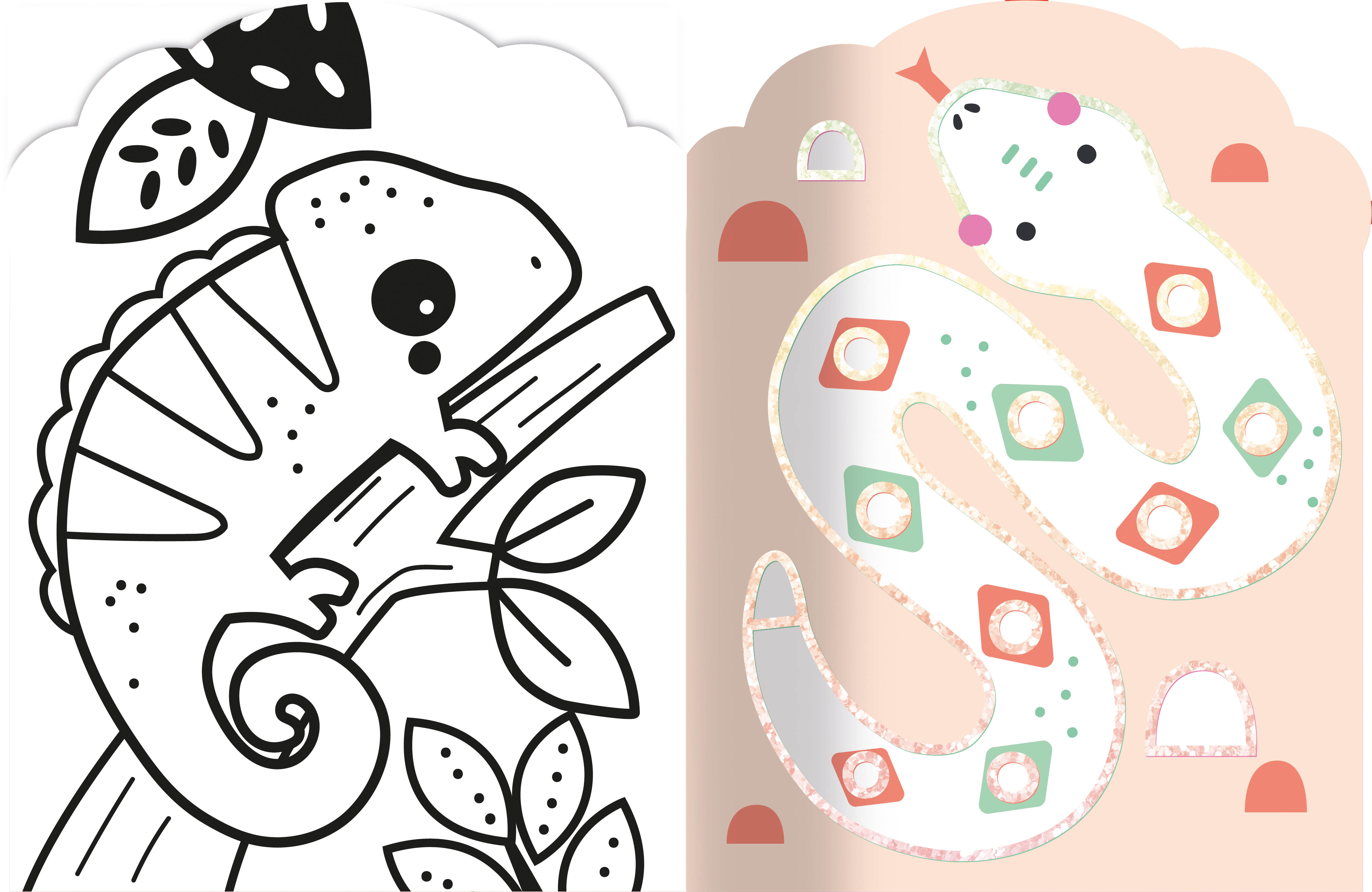 Je Colorie Sans Dépasser - Animaux De La Savane