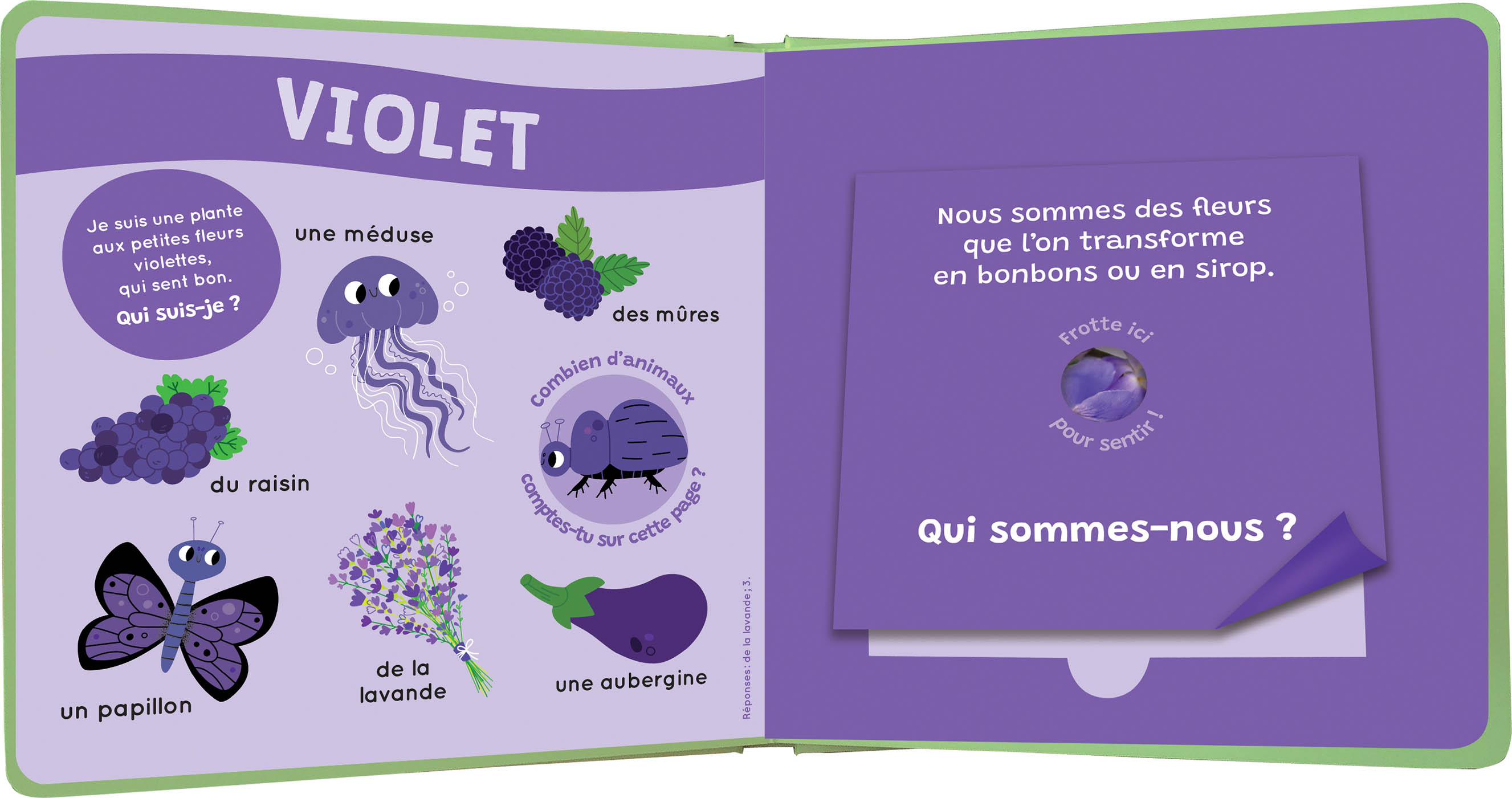 Mon Livre Des Odeurs Et Des Couleurs - La Nature Mon Livre Des Odeurs Et Des Couleurs - La Nature