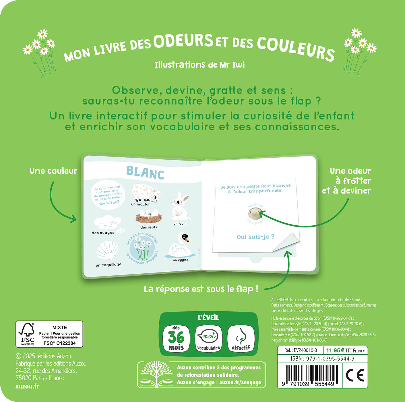 Mon Livre Des Odeurs Et Des Couleurs - La Nature Mon Livre Des Odeurs Et Des Couleurs - La Nature