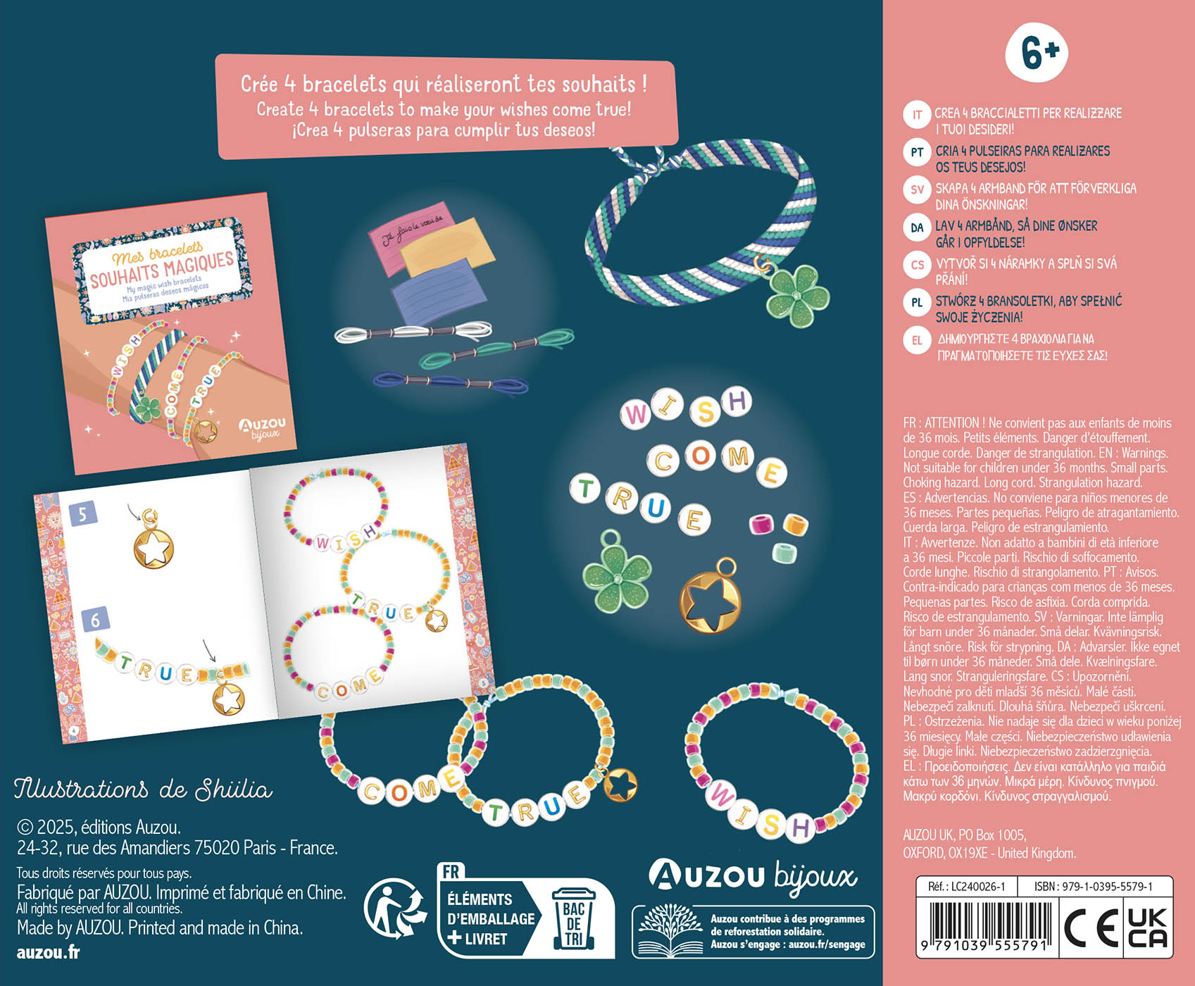 Mes Jolis Bijoux - Mes Bracelets Souhaits Magiques
