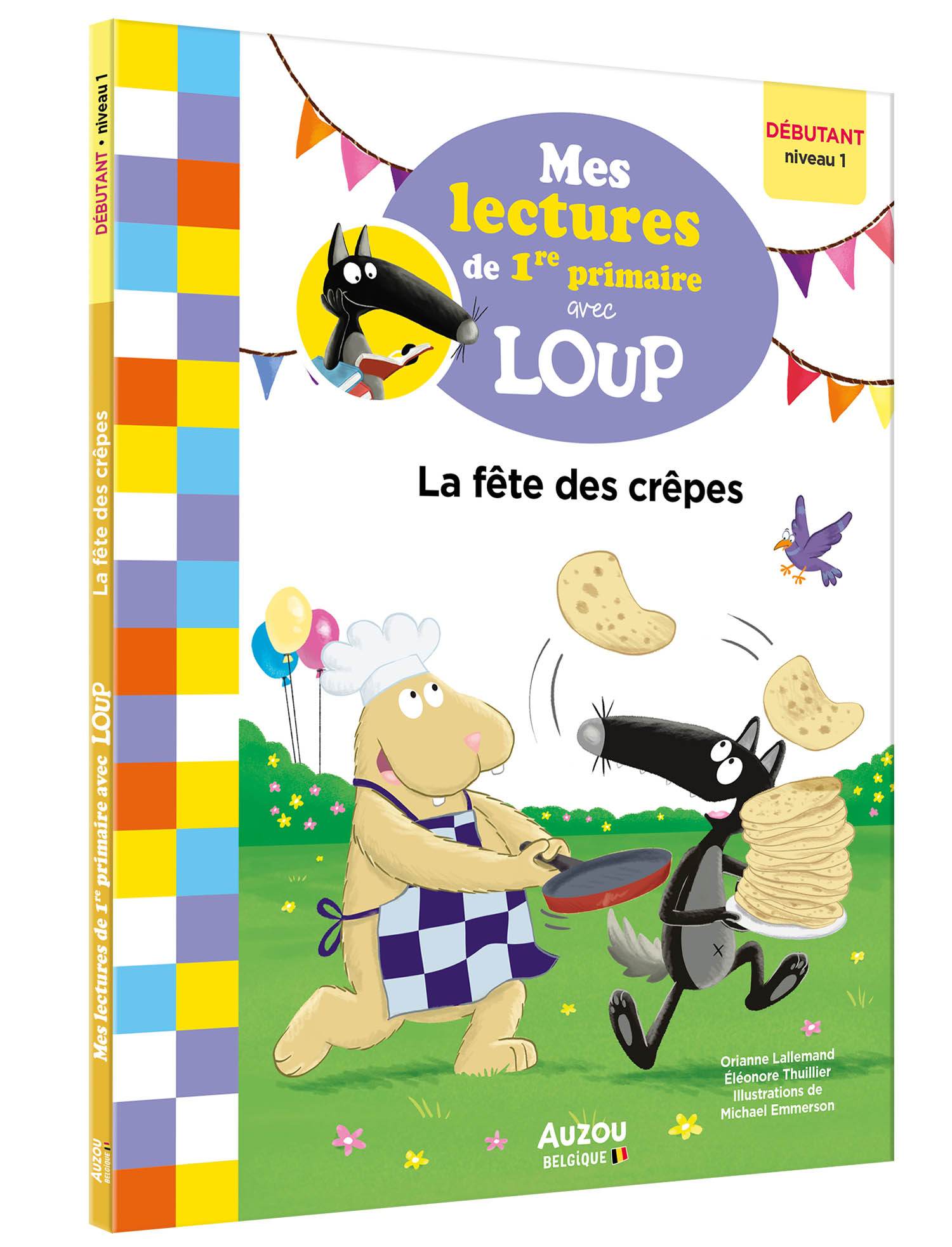 Mes Lectures De 1Re Primaire Avec Loup - La Fête Des Crêpes
