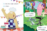 Mes Lectures De 1Re Primaire Avec Loup - La Fête Des Crêpes