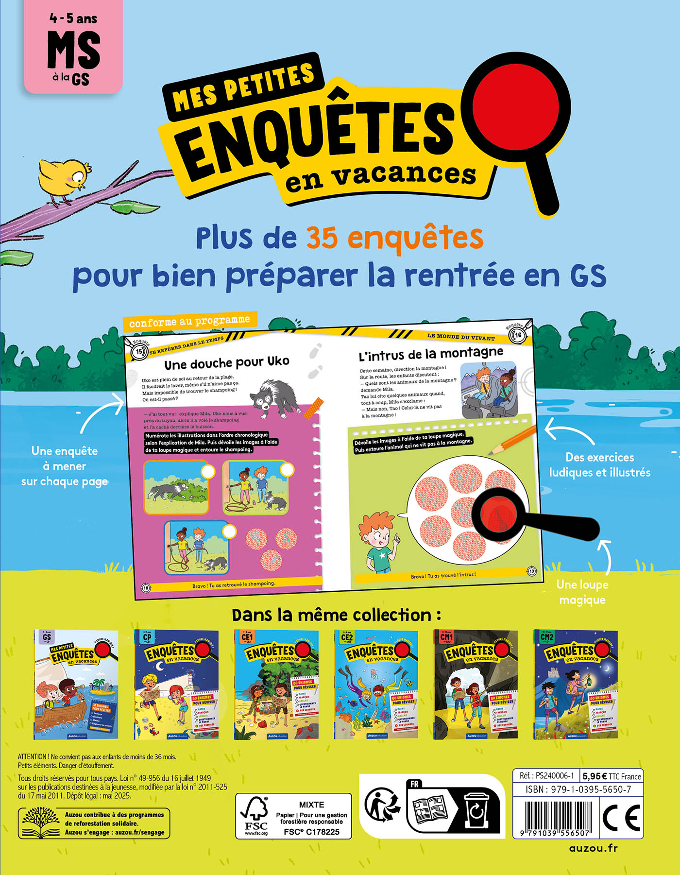 Mes Petites Enquêtes En Vacances - De La Ms À La Gs - 2026 Mes Petites Enquêtes En Vacances - De La Ms À La Gs - 2026