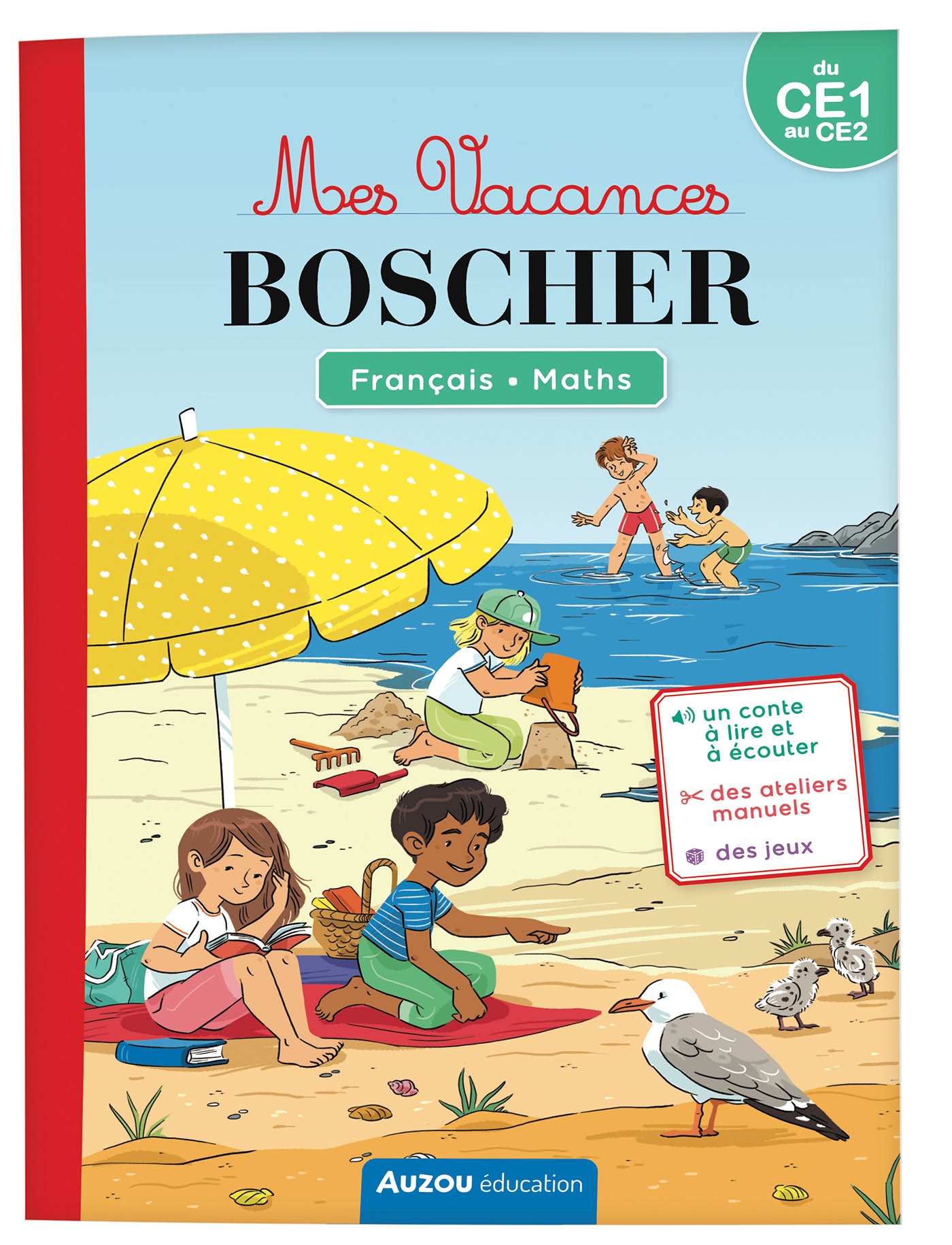 Mes Vacances Boscher - Du Ce1 Au Ce2 - 2026