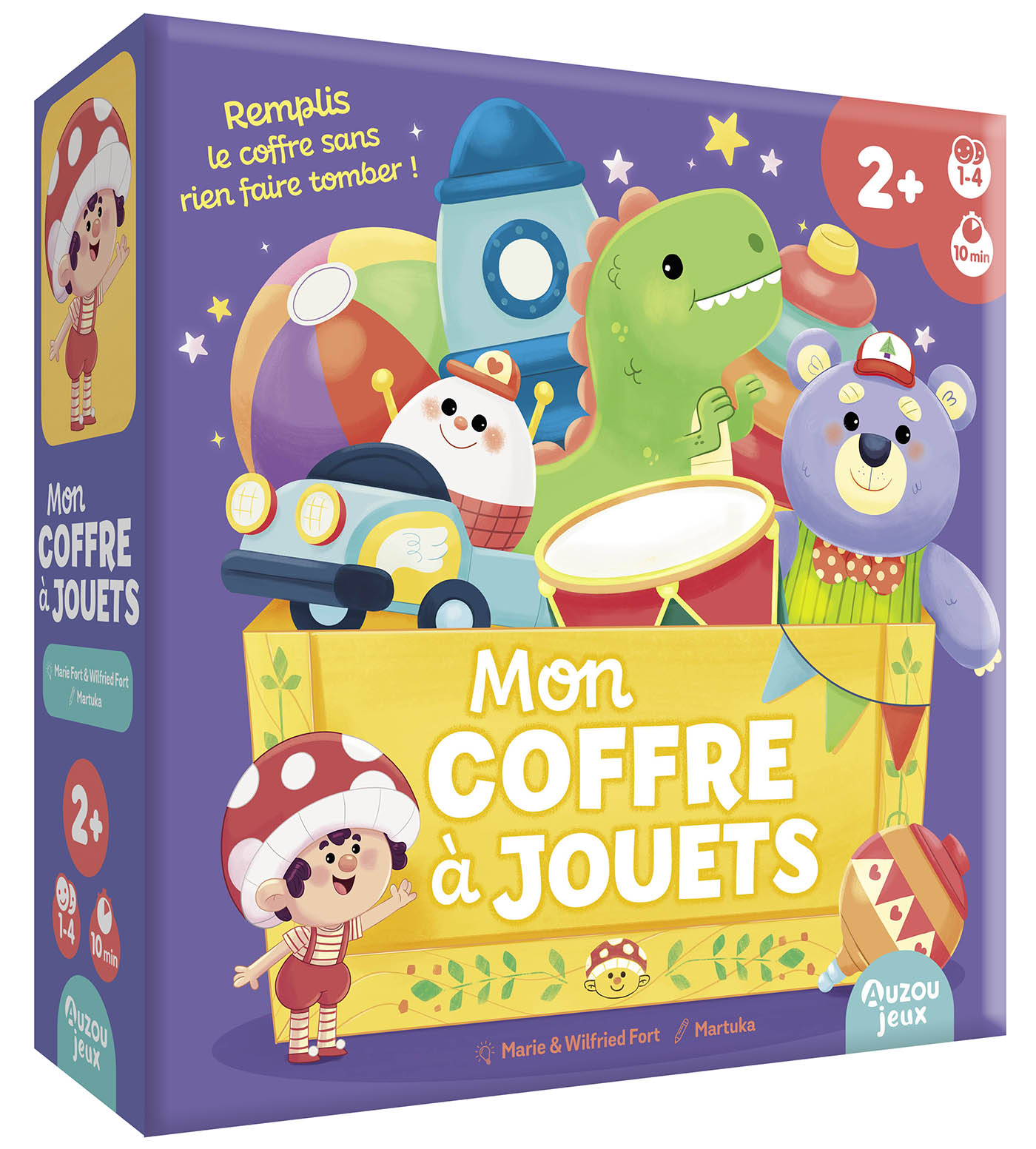 Grand Jeu - Mon Coffre À Jouets Grand Jeu - Mon Coffre À Jouets