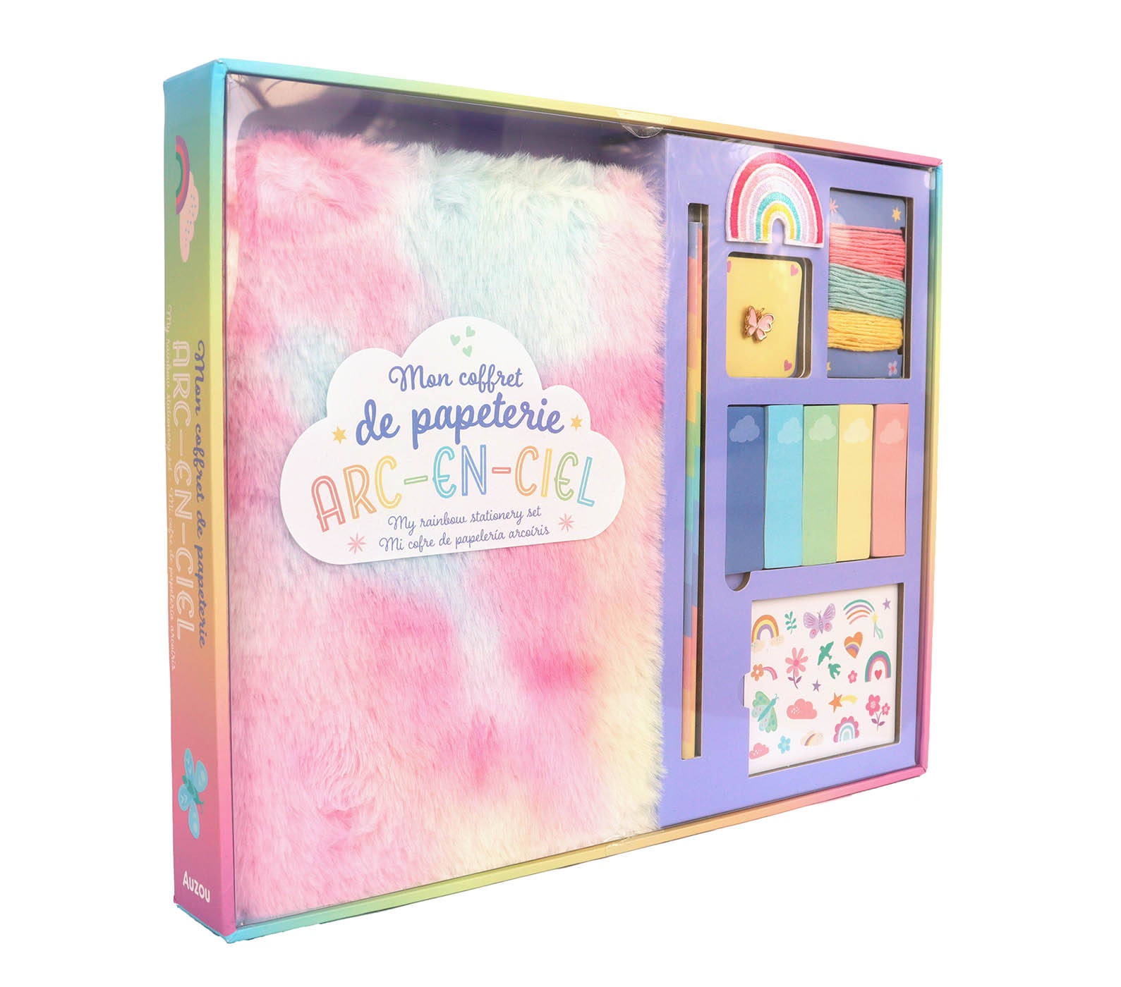 Mon Coffret Papeterie Arc-En-Ciel Mon Coffret Papeterie Arc-En-Ciel