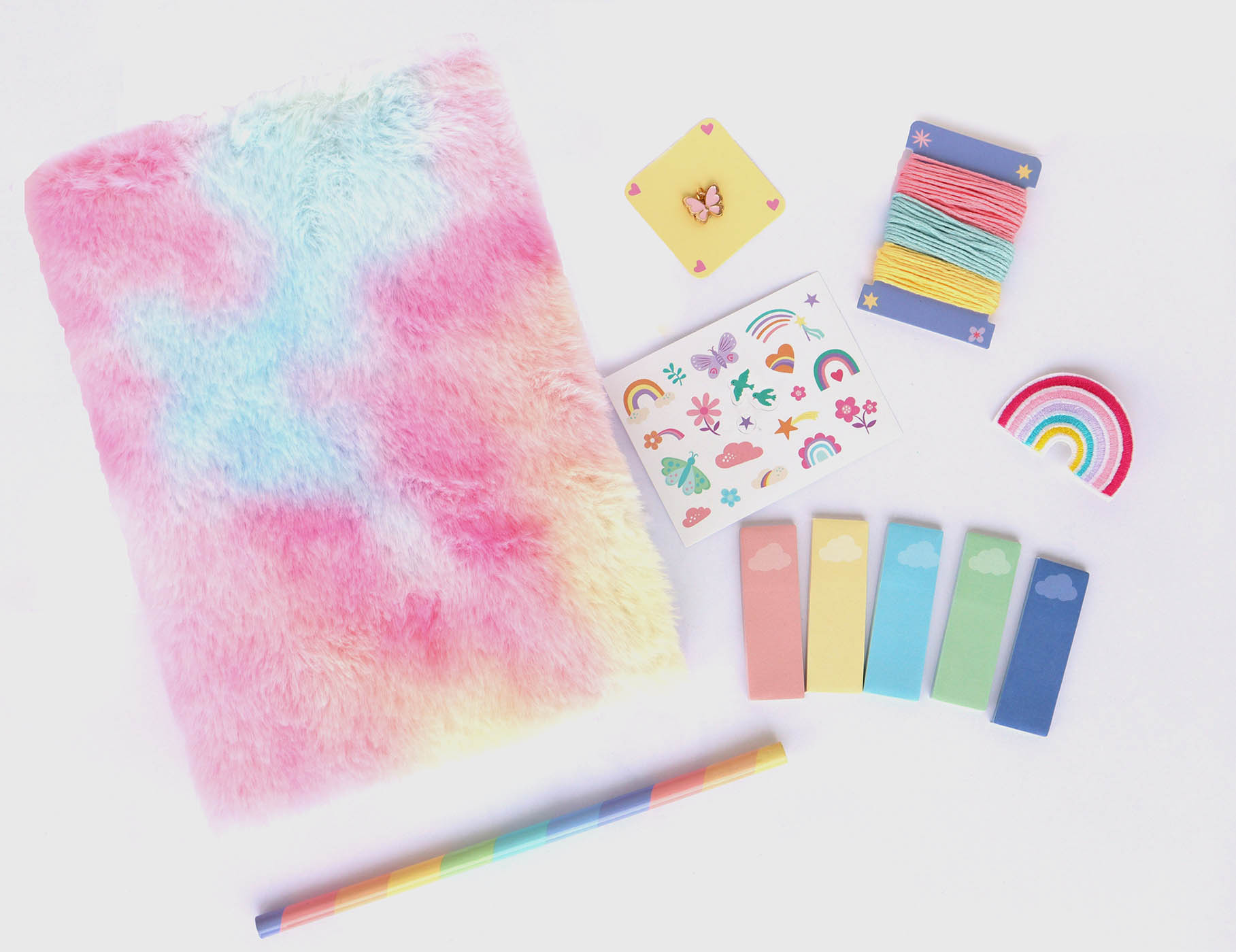 Mon Coffret Papeterie Arc-En-Ciel Mon Coffret Papeterie Arc-En-Ciel