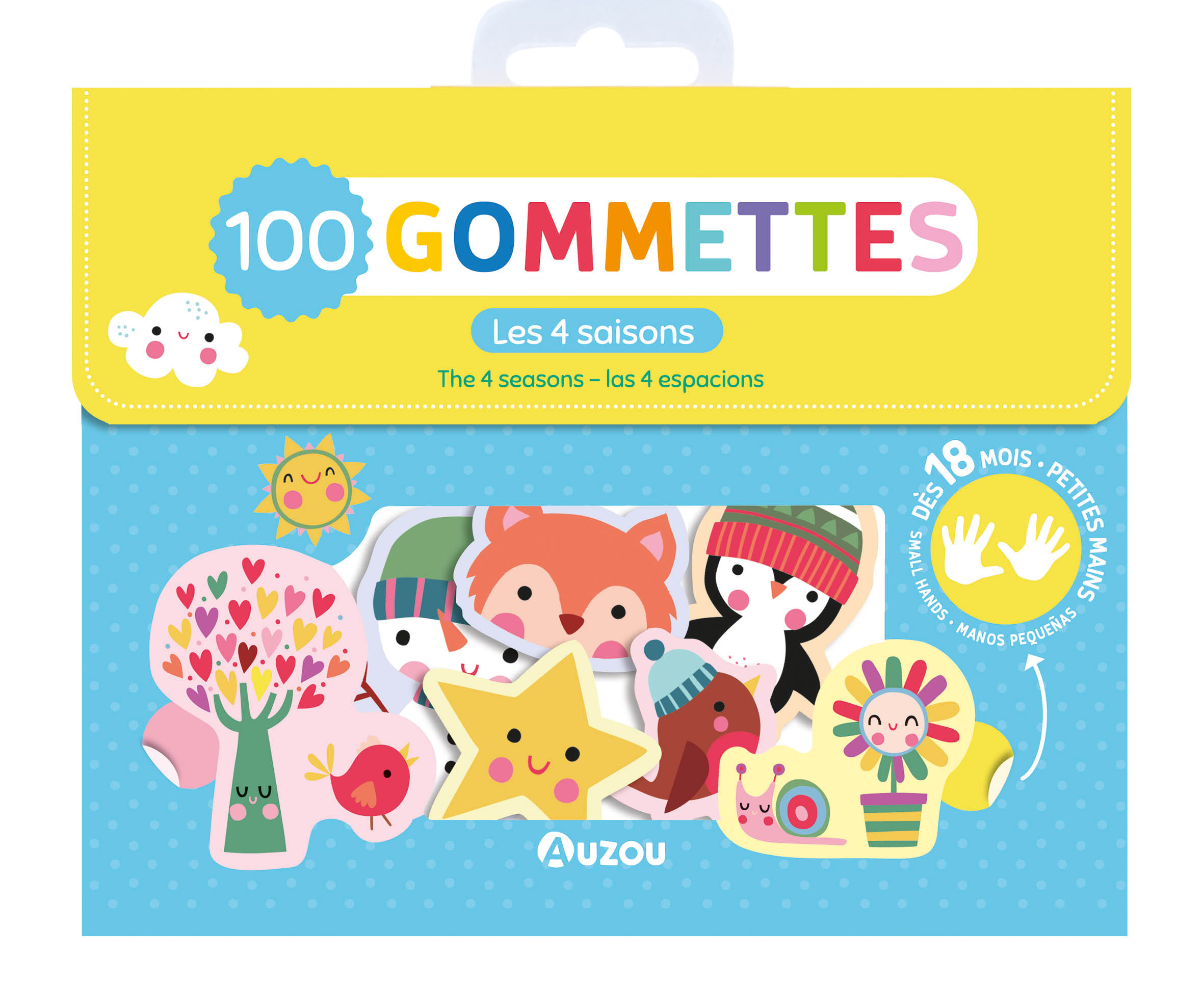 Ma Pochette De 100 Gommettes - Les 4 Saisons
