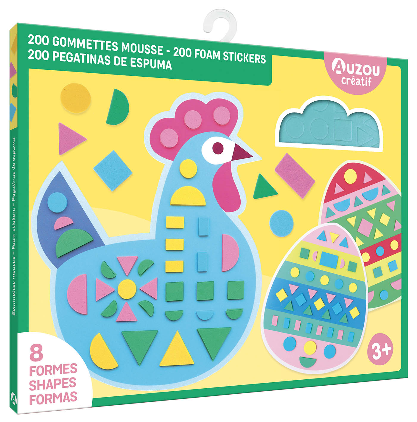 Ma Pochette D'artiste - 200 Gommettes Mousse Ma Pochette D'artiste - 200 Gommettes Mousse
