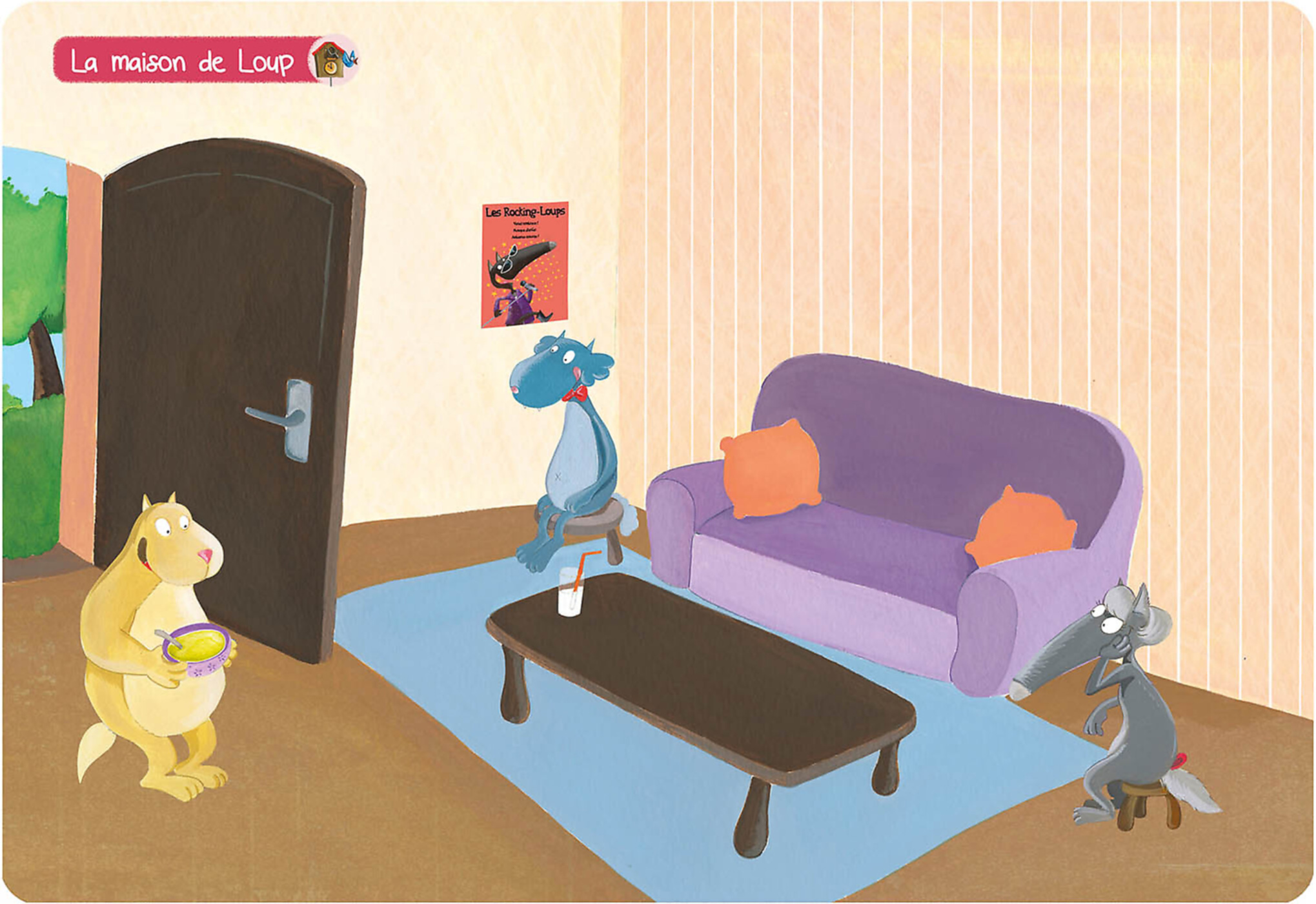 Mes Décalcomanies Loup