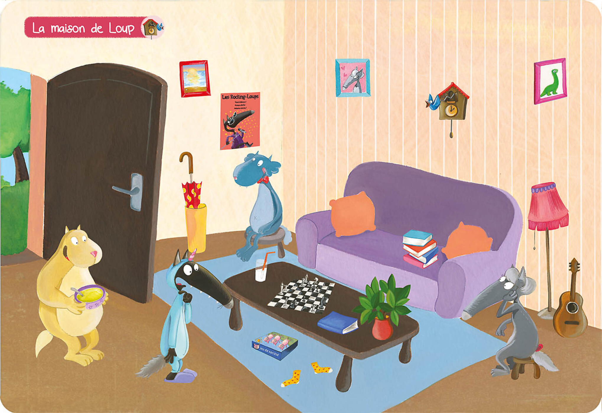 Mes Décalcomanies Loup Mes Décalcomanies Loup