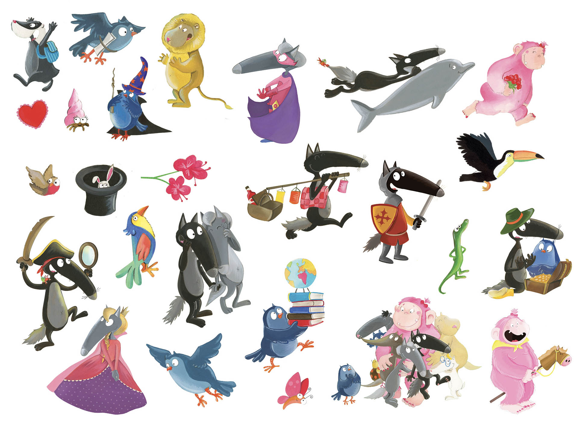 Mes P'tits Tattoos - Loup