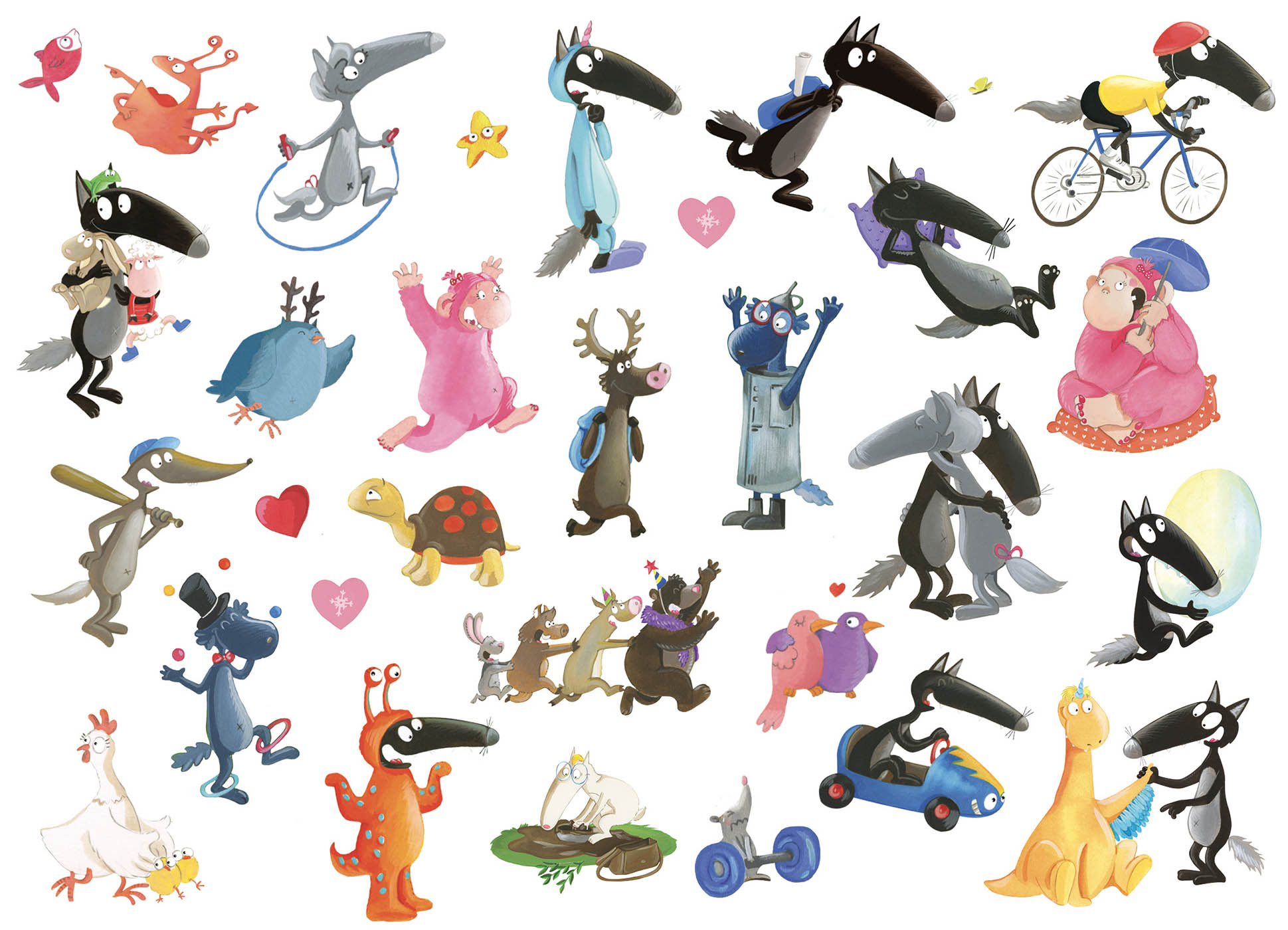 Mes P'tits Tattoos - Loup Mes P'tits Tattoos - Loup