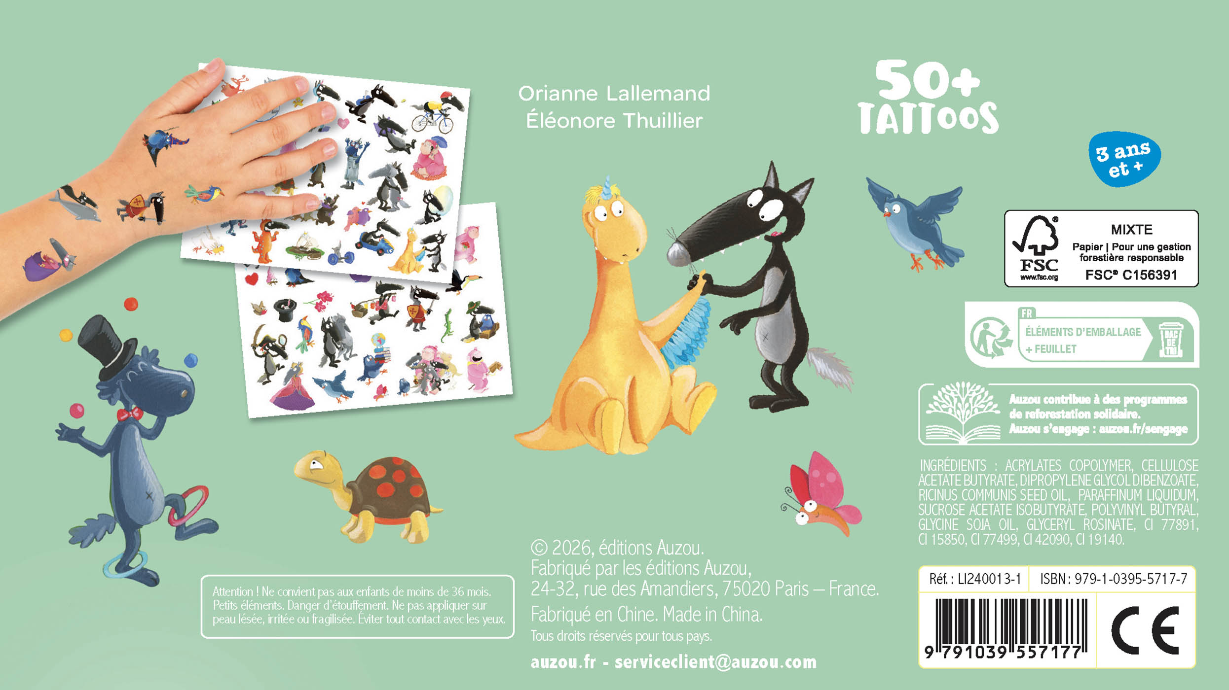 Mes P'tits Tattoos - Loup