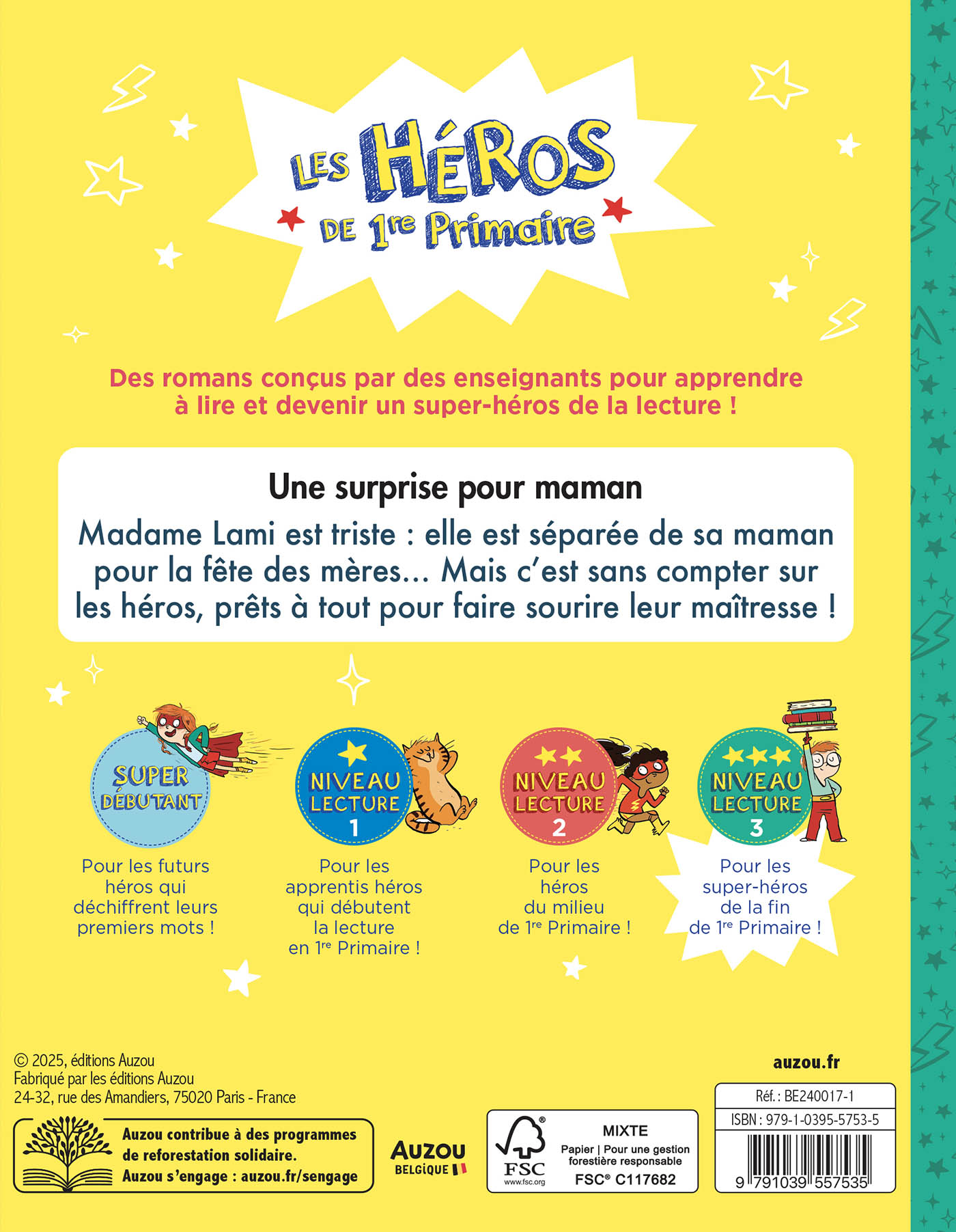 Les Héros De 1Re Primaire - Niveau 3 - Une Surprise Pour Maman Les Héros De 1Re Primaire - Niveau 3 - Une Surprise Pour Maman