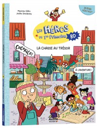 Les héros de 1re primaire en bd - Super débutant - La chasse au trésor Les héros de 1re primaire en bd - Super débutant - La chasse au trésor