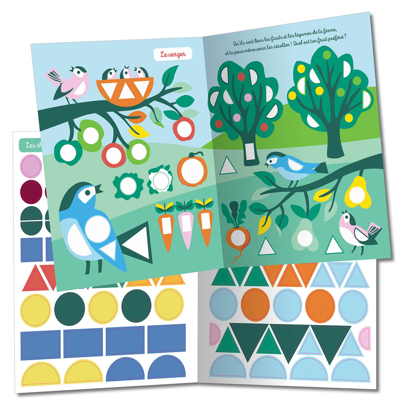 Mes Tout Premiers Autocollants - 1000 Premières Gommettes Formes Une Journée À La Ferme