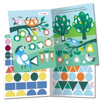 Mes Tout Premiers Autocollants - 1000 Premières Gommettes Formes Une Journée À La Ferme