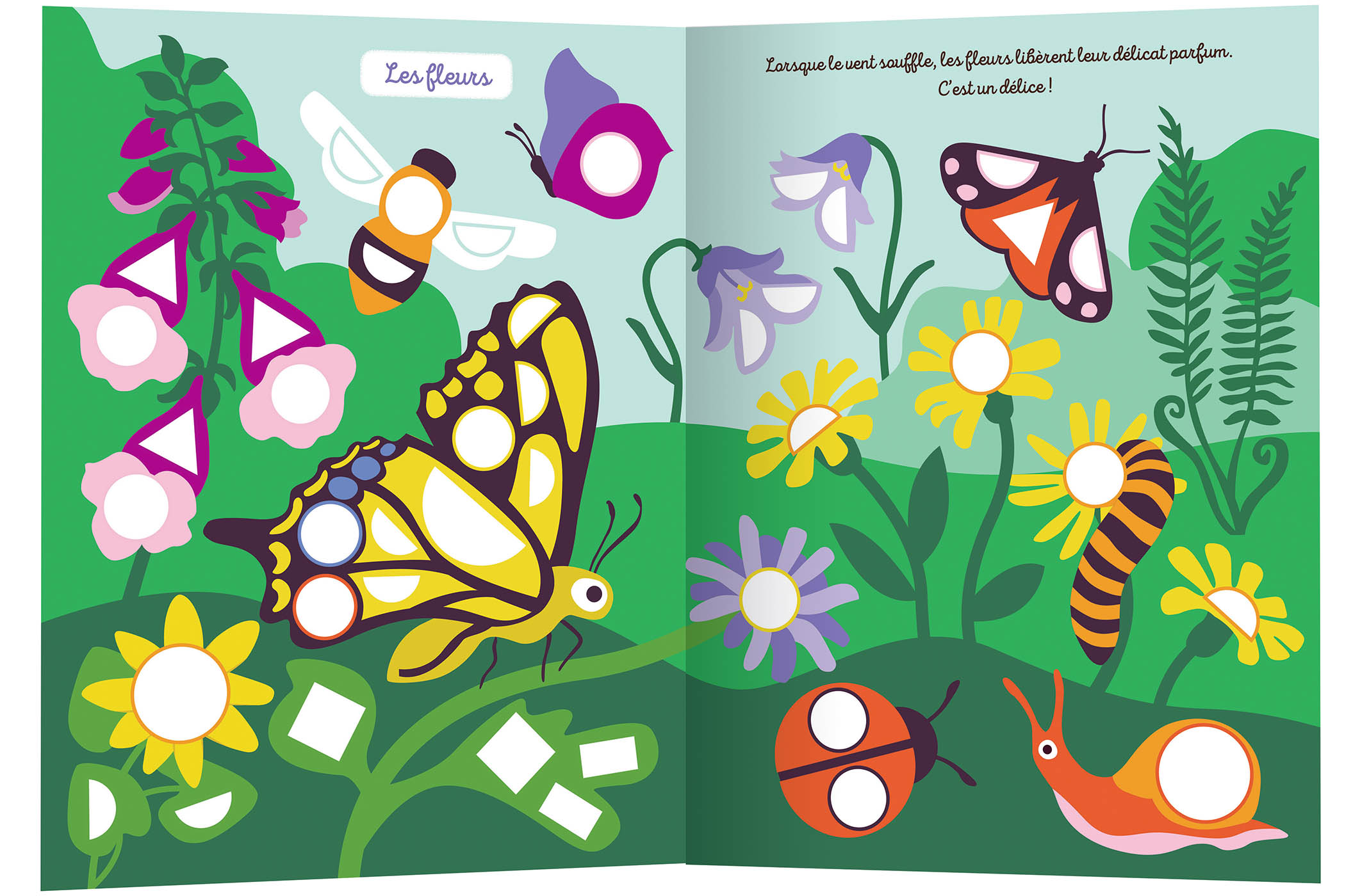 Mes Tout Premiers Autocollants - 1000 Premières Gommettes Formes La Nature