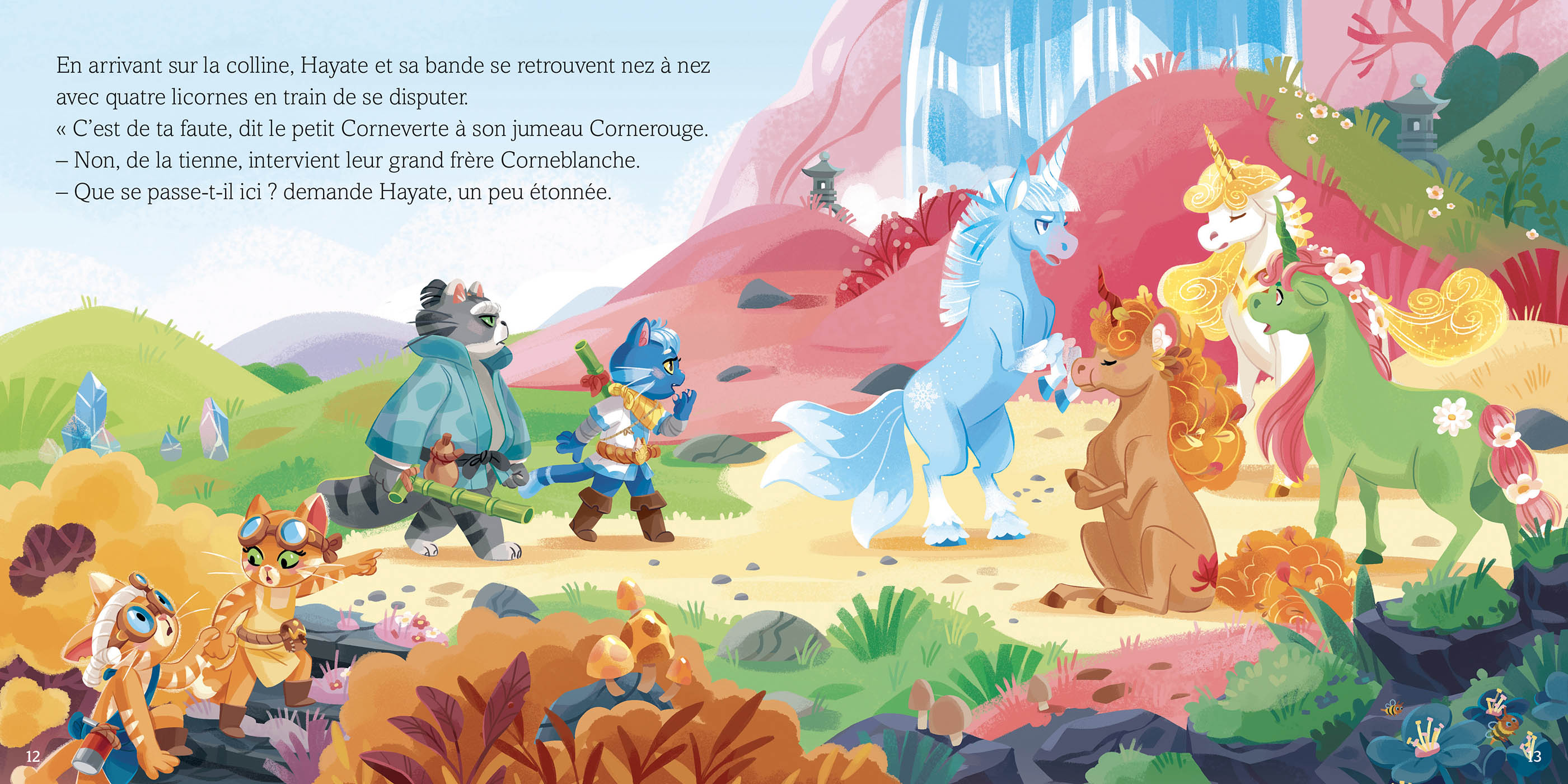 Hayate Et Cornedor La Licorne