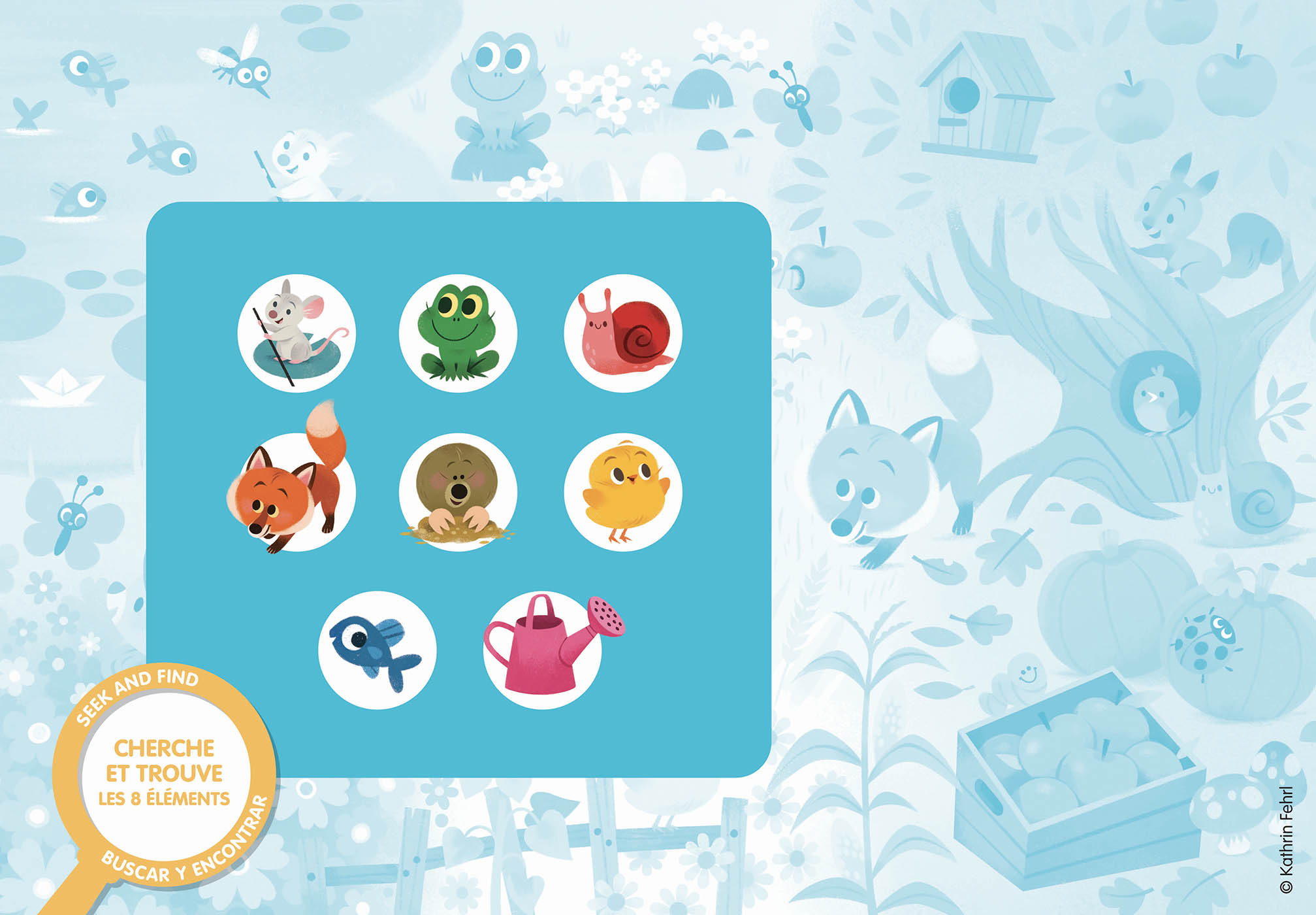 Puzzle Cherche Et Trouve Des Tout-Petits - Les Couleurs Puzzle Cherche Et Trouve Des Tout-Petits - Les Couleurs
