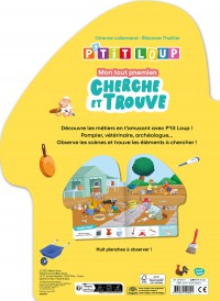 P'tit Loup - Mon Tout Premier Cherche Et Trouve - Les Métiers