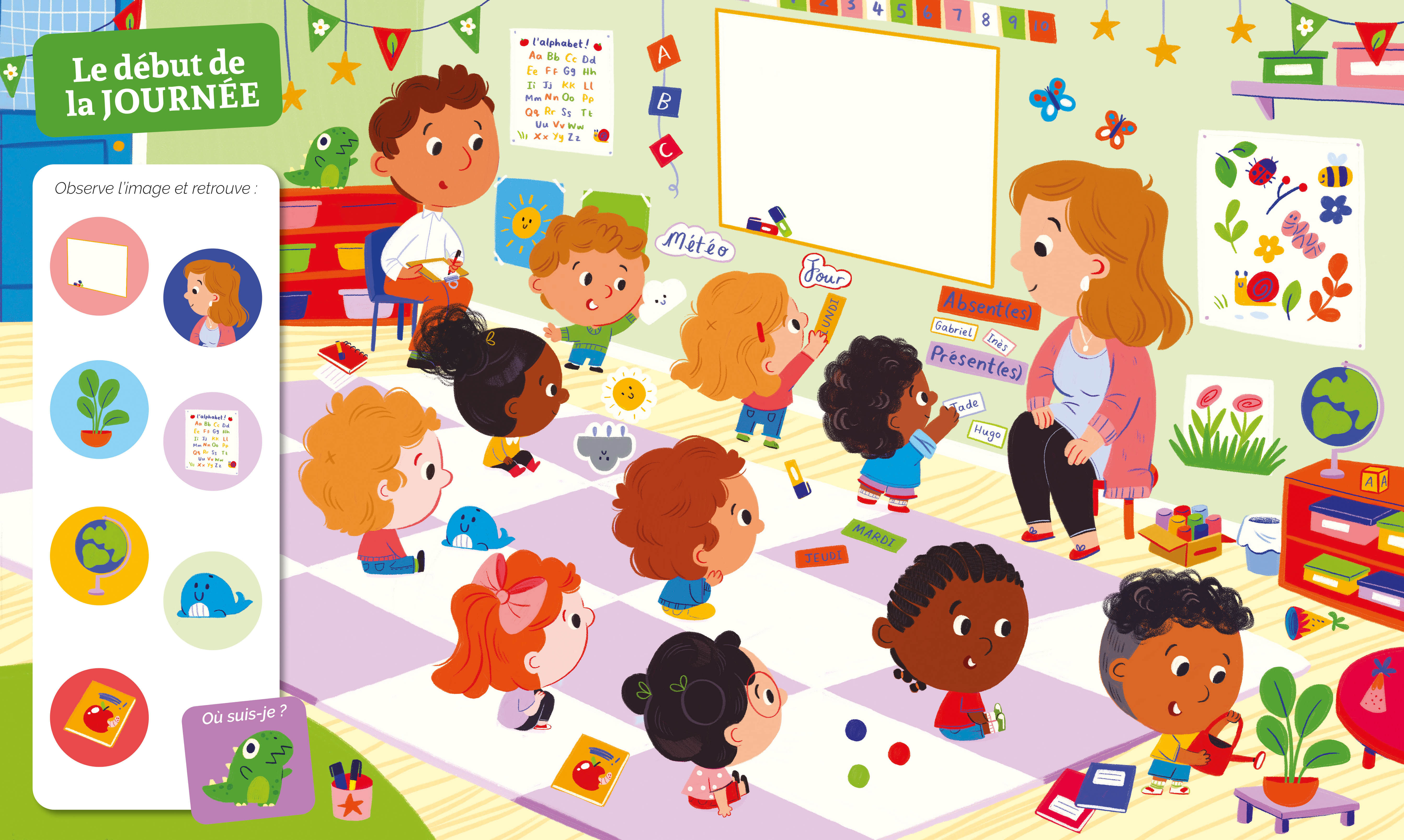 Cherche Et Trouve Des Tout-Petits - À La Maternelle Cherche Et Trouve Des Tout-Petits - À La Maternelle