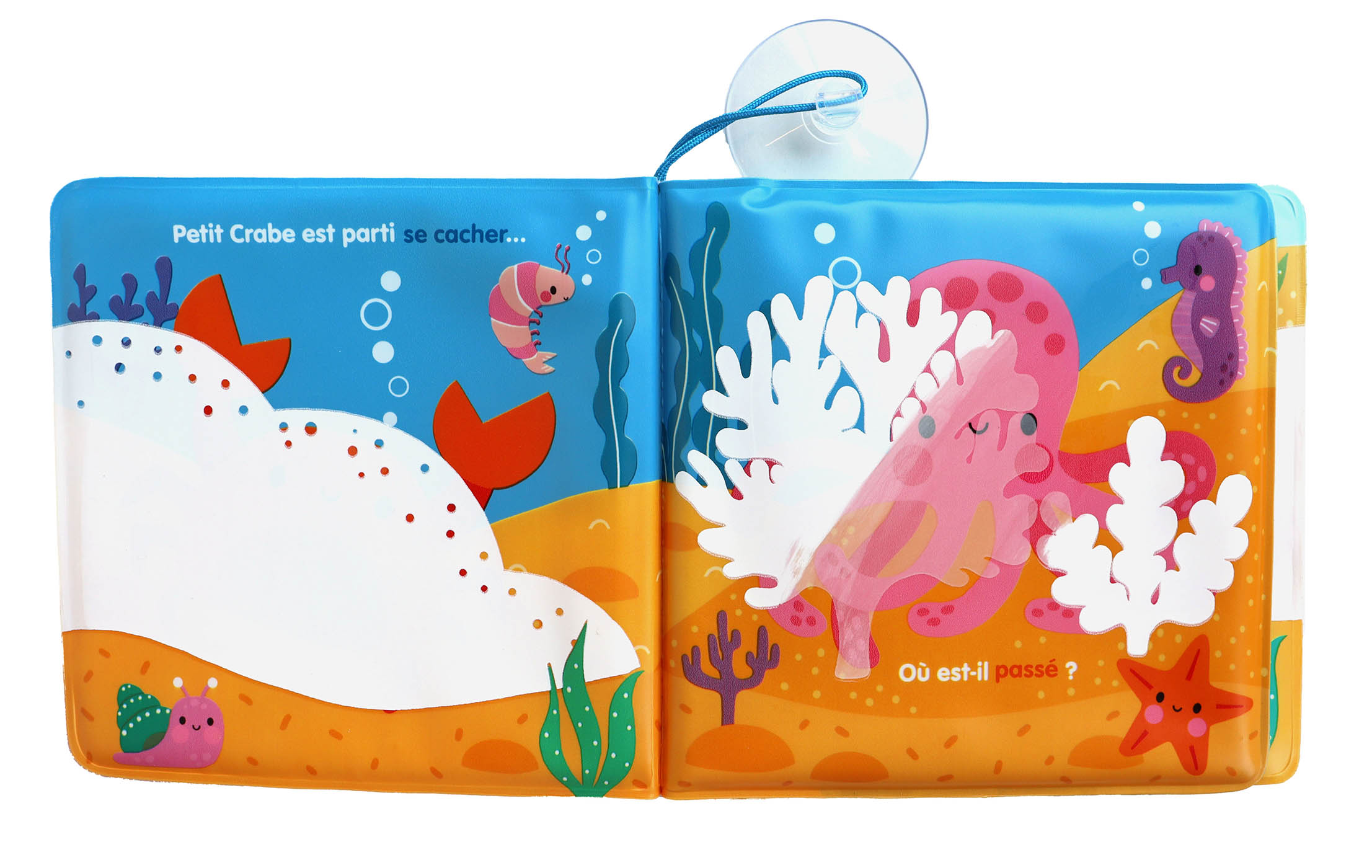 Cache-Cache À La Mer - Mon Livre De Bain Magique