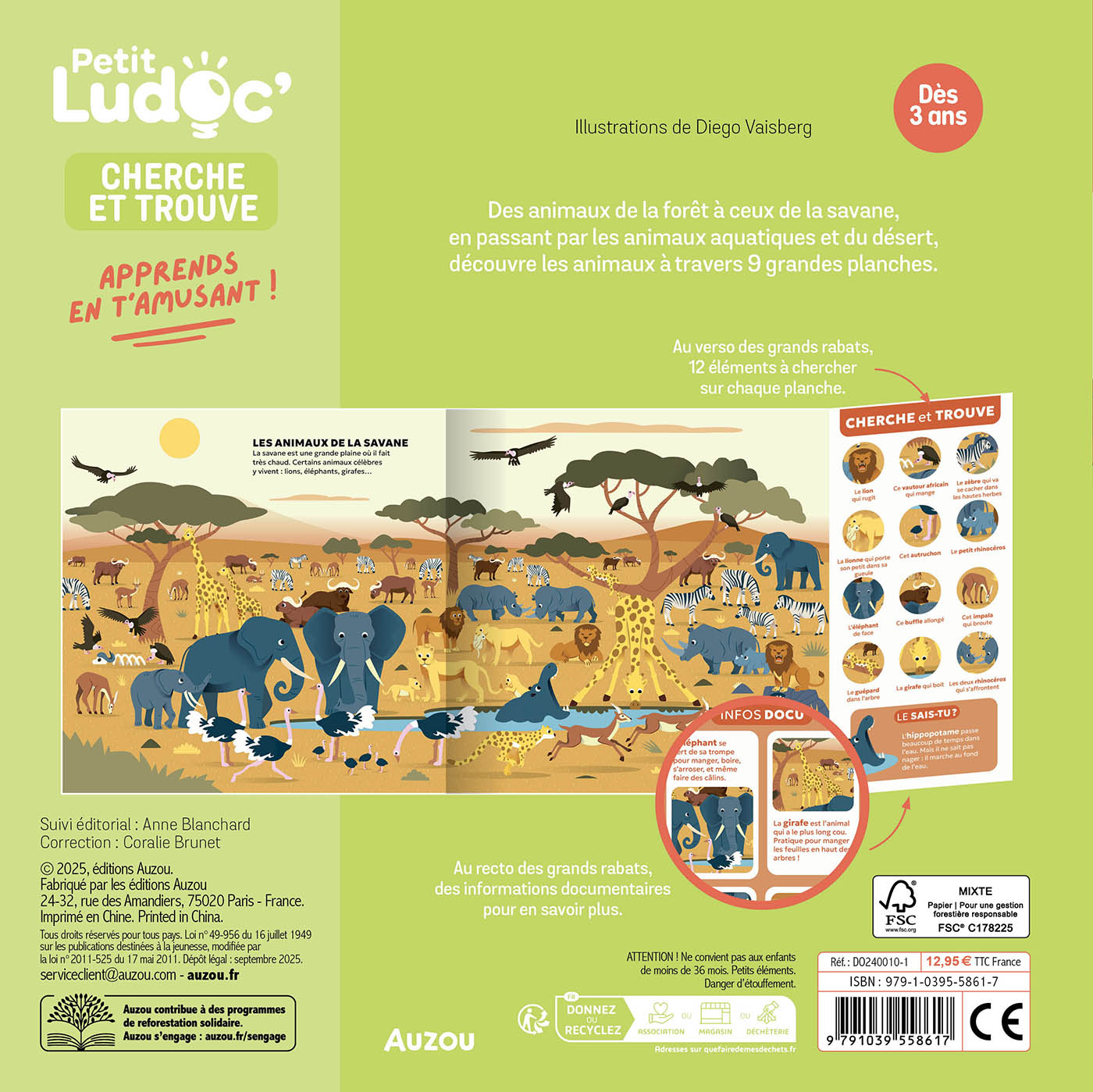 Petit Ludoc' - Cherche Et Trouve - Animaux