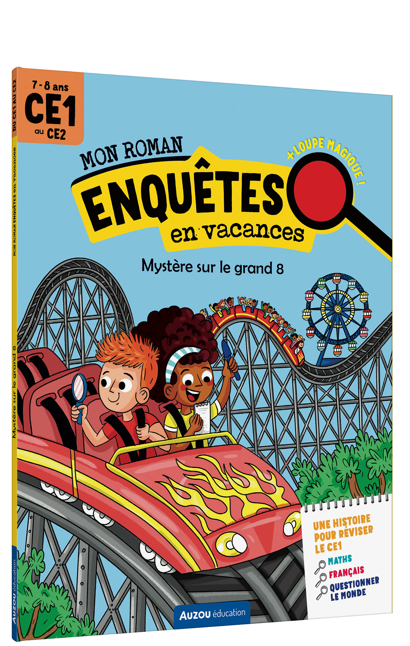 Mon Roman - Enquêtes Ce1 - Mystère Sur Le Grand 8 Mon Roman - Enquêtes Ce1 - Mystère Sur Le Grand 8