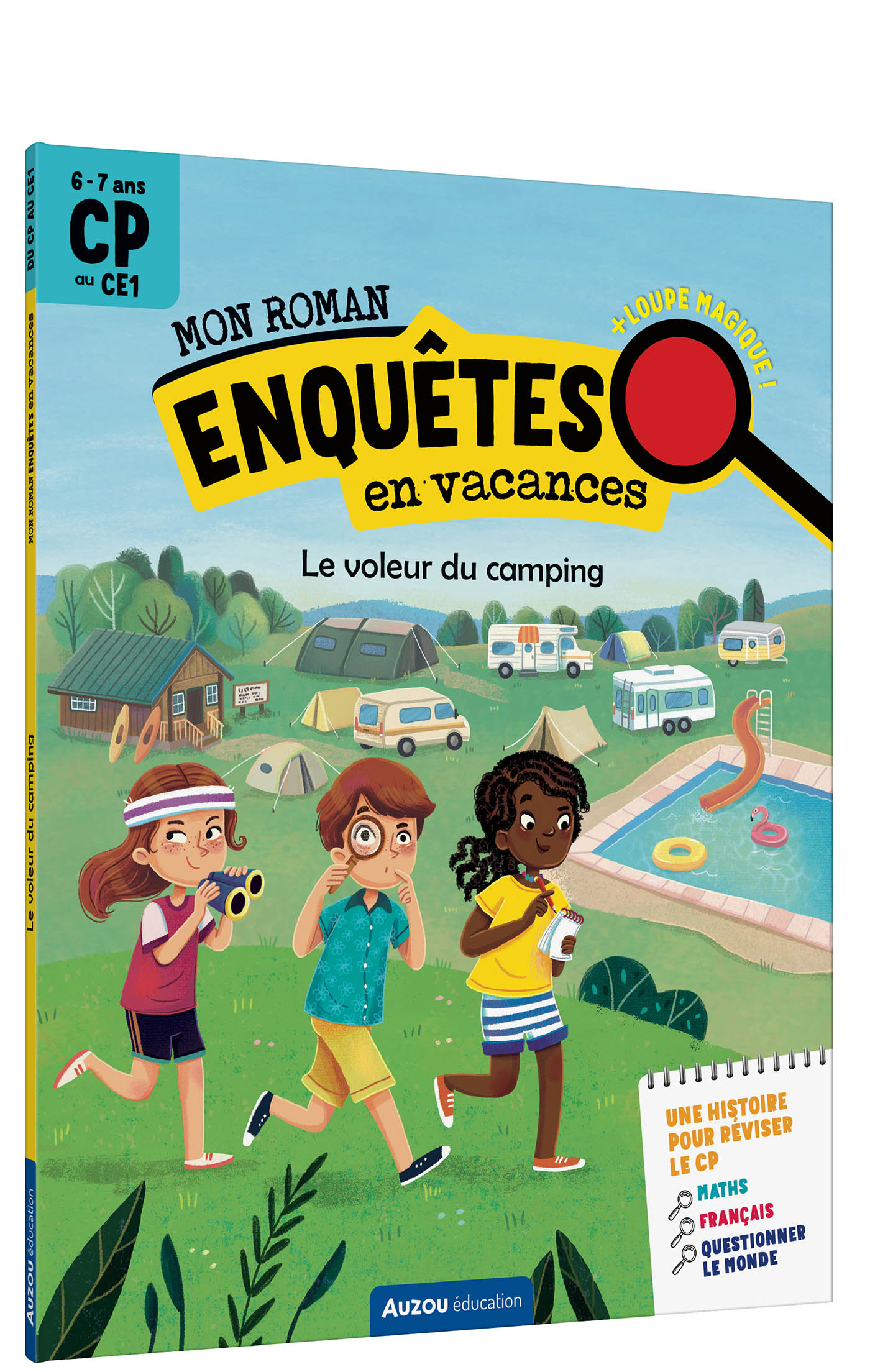 Mon Roman - Enquêtes Cp - Le Voleur Du Camping