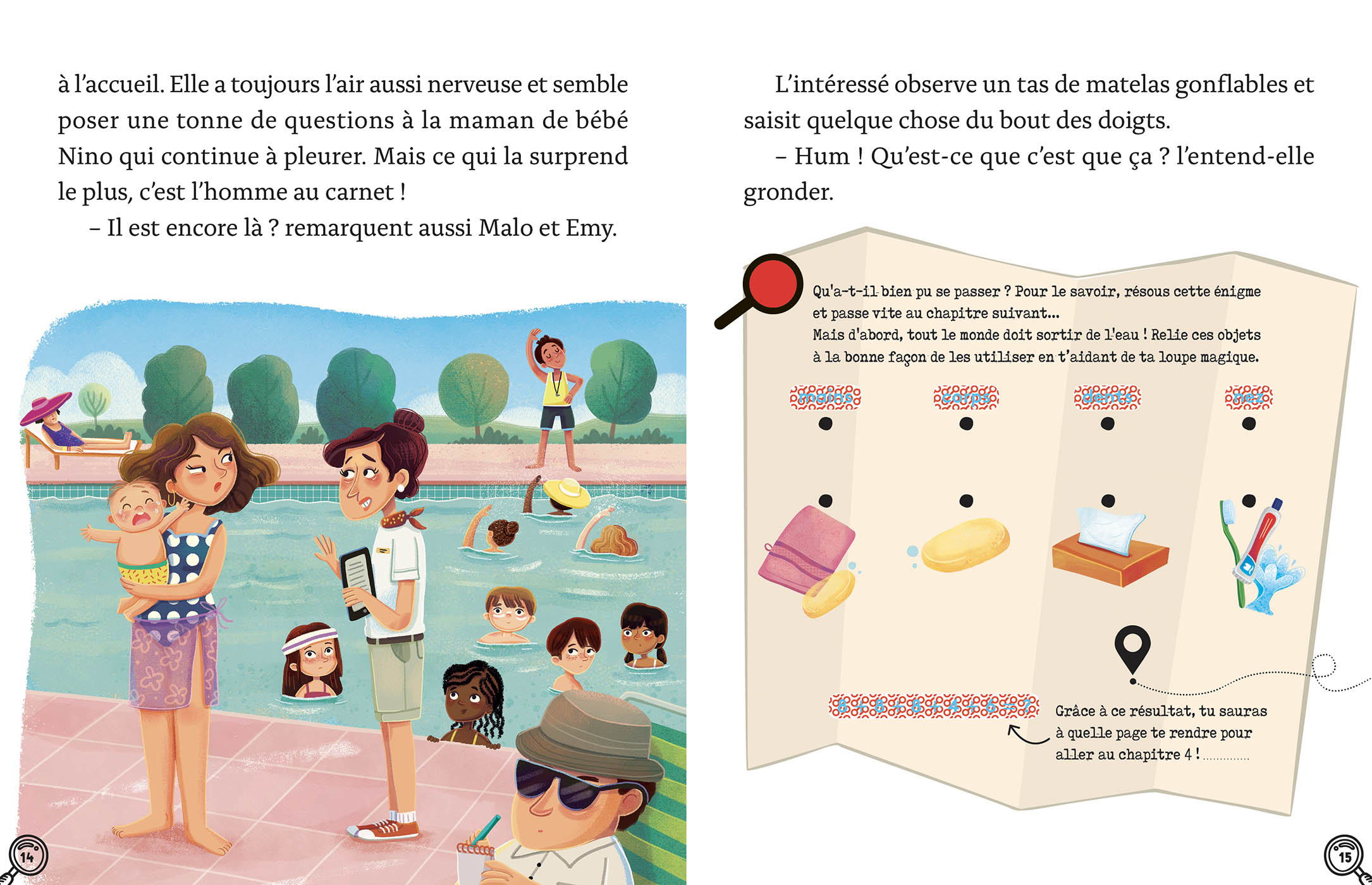 Mon Roman - Enquêtes Cp - Le Voleur Du Camping