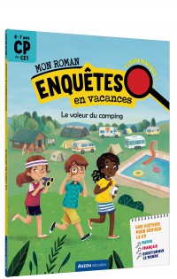Mon roman - Enquêtes cp - Le voleur du camping