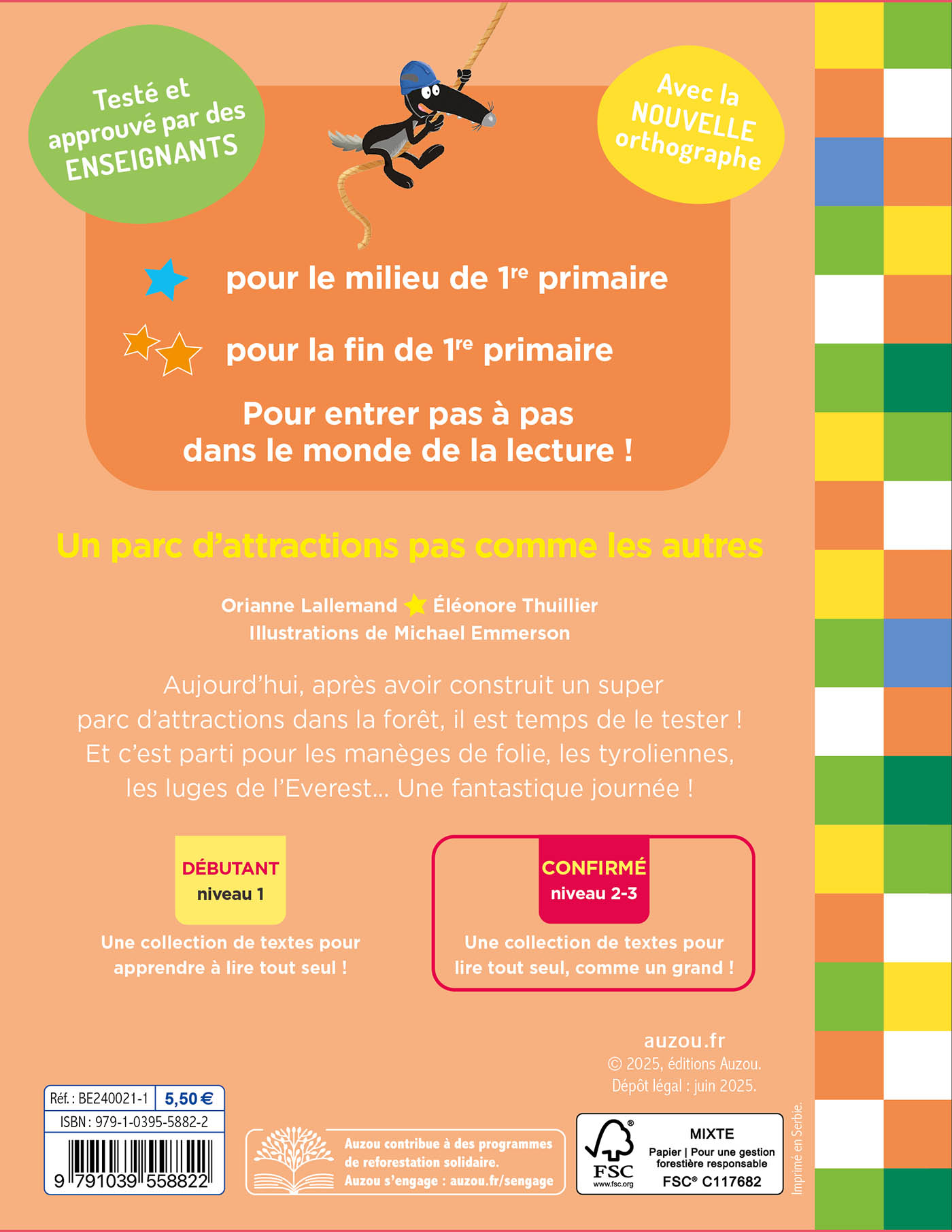 Mes Lectures De 1Re Primaire Avec Loup - Un Parc D'attractions Pas Comme Les Autres