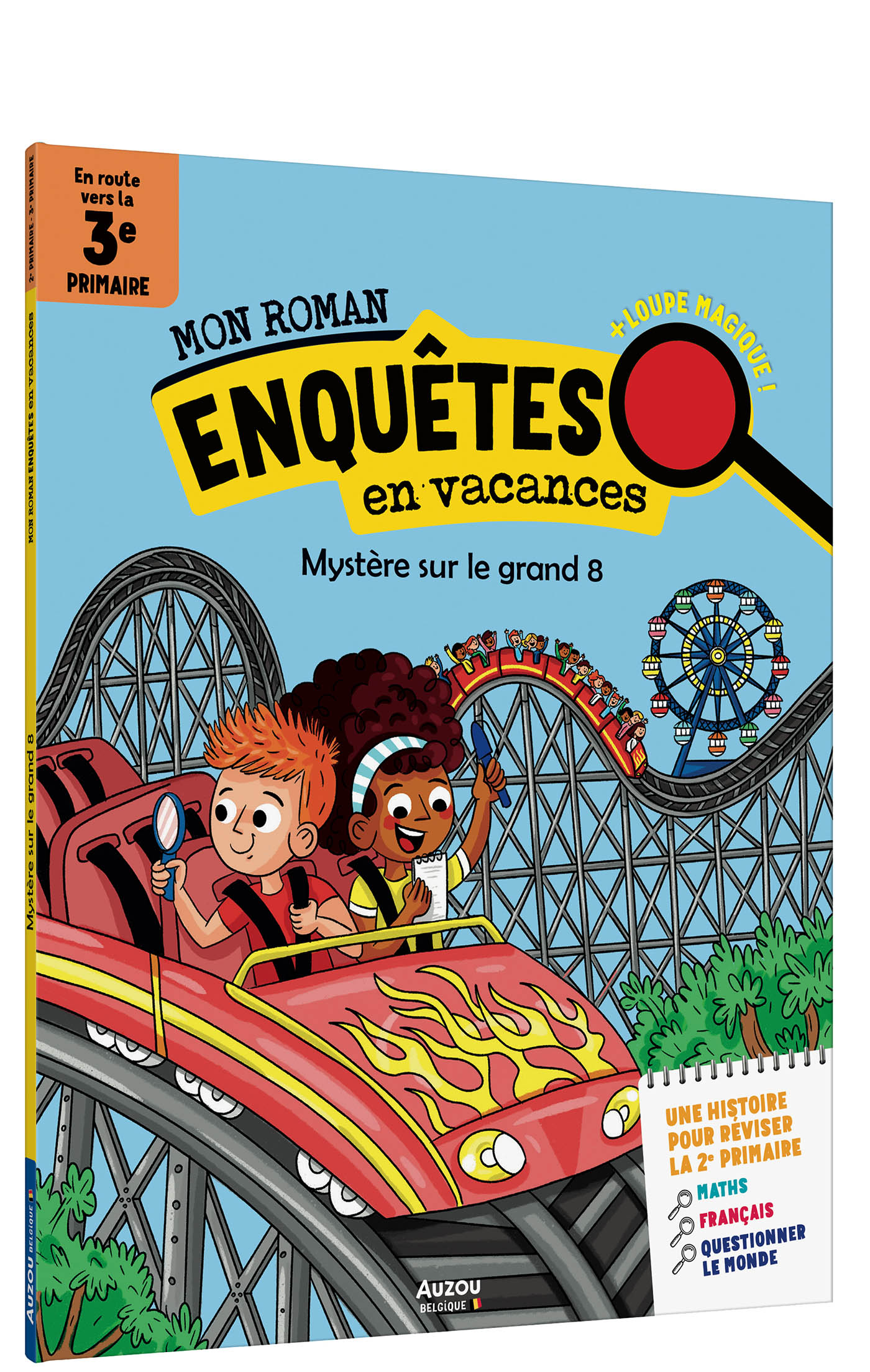 Mon Roman Pour Réviser - Mes Enquêtes En 2E Primaire - Mystère Sur Le Grand 8