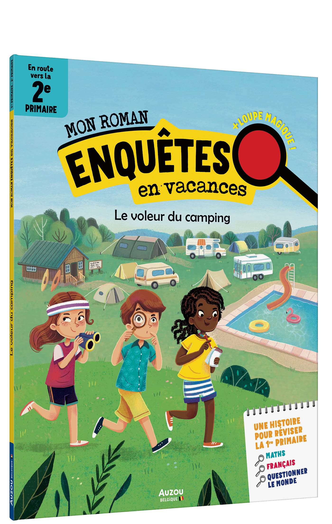 Mon Roman Pour Réviser - Mes Enquêtes En 1Er Primaire - Le Voleur Du Camping